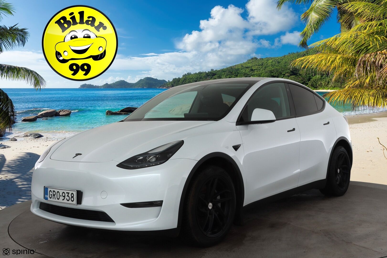 TESLA MODEL Y 2023 Long Range Dual Motor AWD * Premium Audio / Matrix LED / Koukku / ILP / Nahat / Lasikatto / P.kamera *