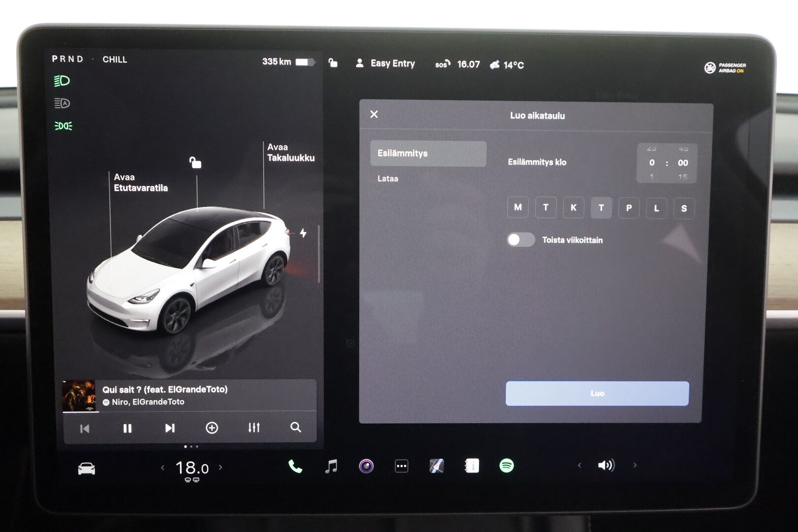 TESLA MODEL Y 2023 Long Range Dual Motor AWD * Premium Audio / Matrix LED / Koukku / ILP / Nahat / Lasikatto / P.kamera *