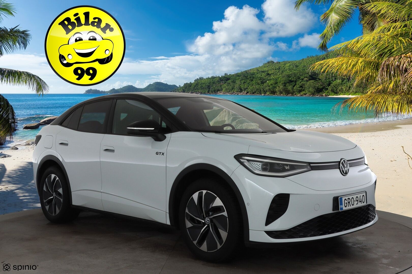 VOLKSWAGEN ID.5 2023 GTX Dual Motor AWD 220kW * ILP / ACC / IQ-Light / Hierovat muistipenkit / P.kamera / Keyless* - Merkkihuollettu / 2xLataus / Kahdet Renkaat