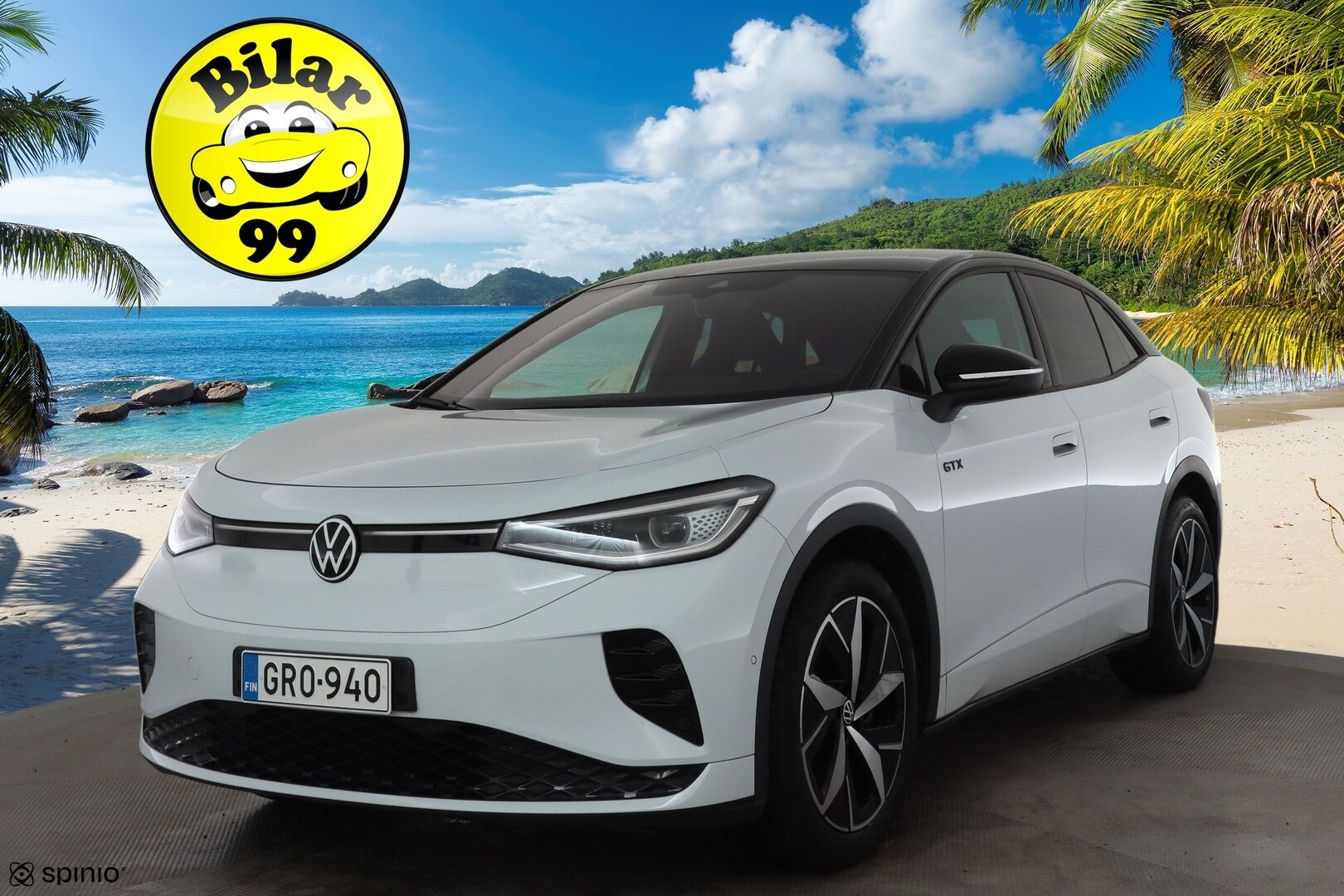 VOLKSWAGEN ID.5 2023 GTX Dual Motor AWD 220kW * ILP / ACC / IQ-Light / Hierovat muistipenkit / P.kamera / Keyless* - Merkkihuollettu / 2xLataus / Kahdet Renkaat