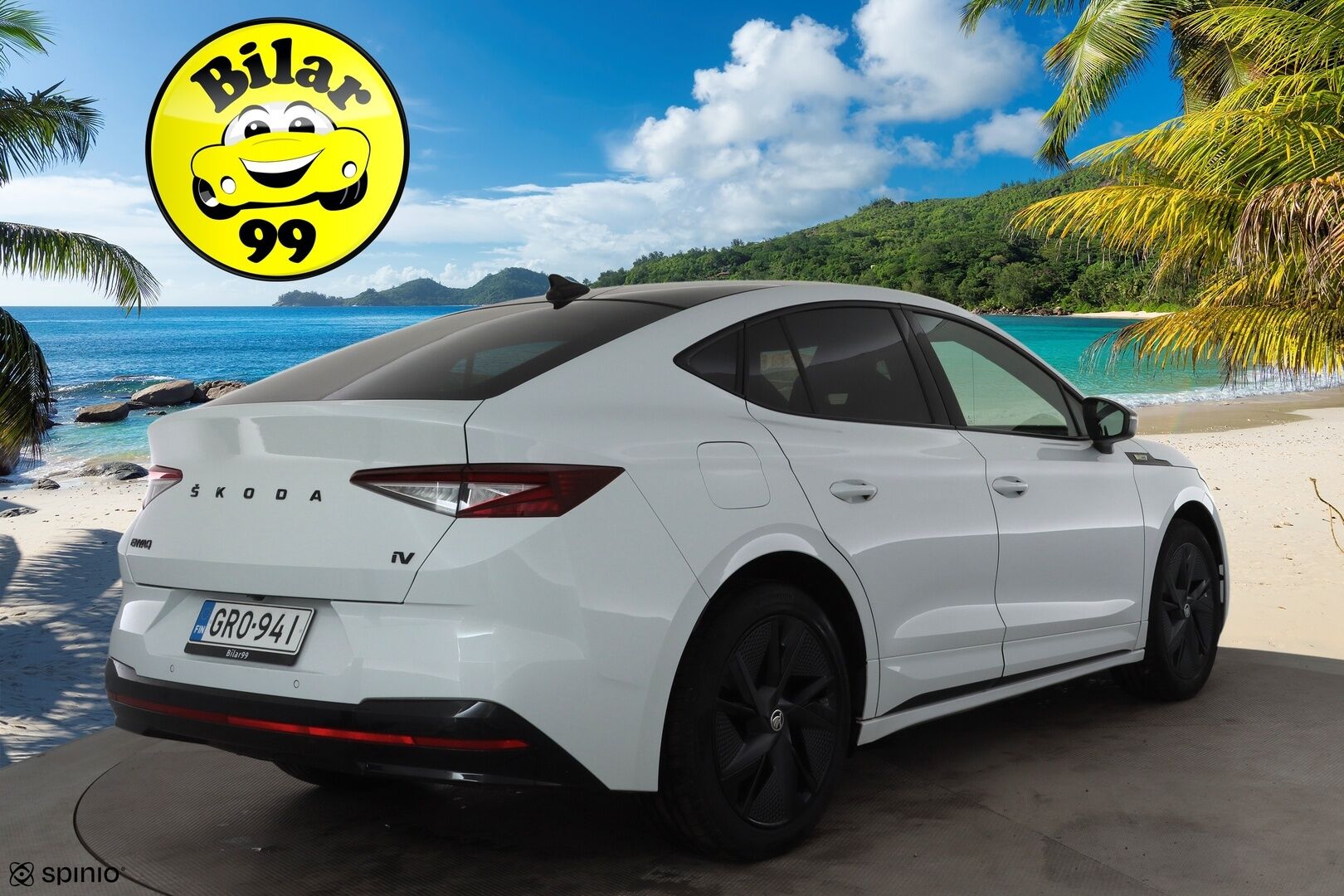 SKODA ENYAQ 2023 RS 4x4 220kW * ACC / HUD / Lasikatto / Matrix LED / Canton / ILP / Muistipenkit / KeylessGo / Hierova penkki *