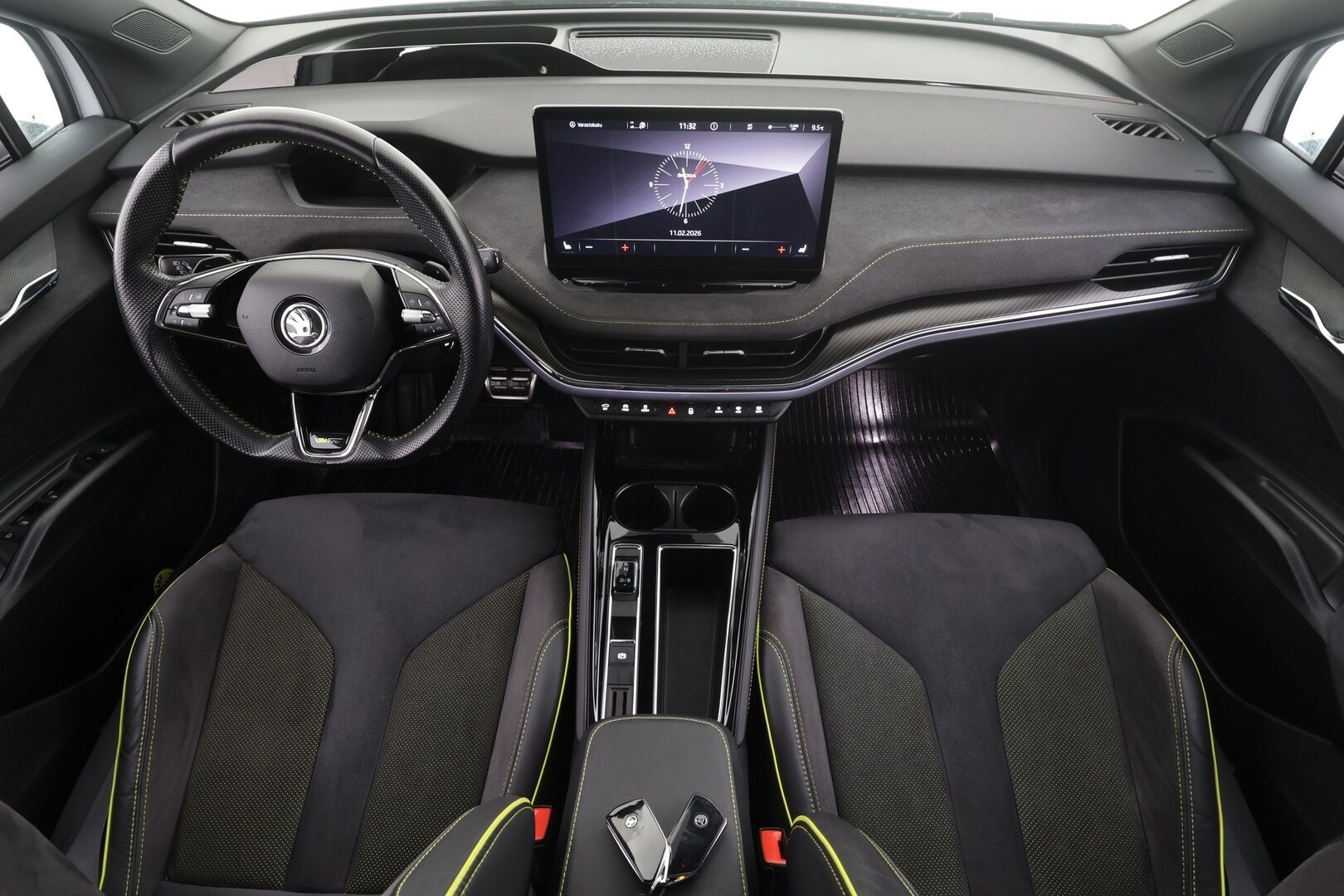 SKODA ENYAQ 2023 RS 4x4 220kW * ACC / HUD / Lasikatto / Matrix LED / Canton / ILP / Muistipenkit / KeylessGo / Hierova penkki *