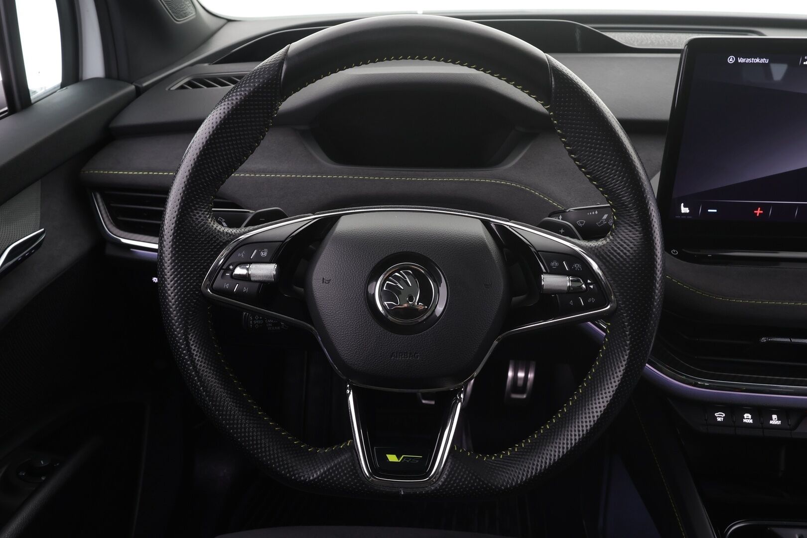 SKODA ENYAQ 2023 RS 4x4 220kW * ACC / HUD / Lasikatto / Matrix LED / Canton / ILP / Muistipenkit / KeylessGo / Hierova penkki *