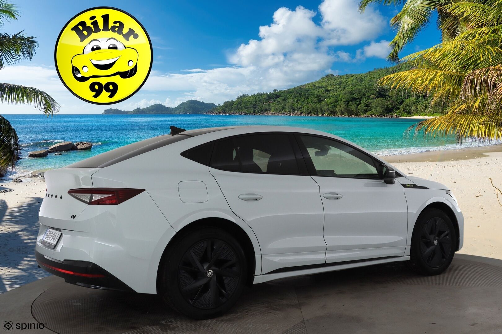 SKODA ENYAQ 2023 RS 4x4 220kW * ACC / HUD / Lasikatto / Matrix LED / Canton / ILP / Muistipenkit / KeylessGo / Hierova penkki *