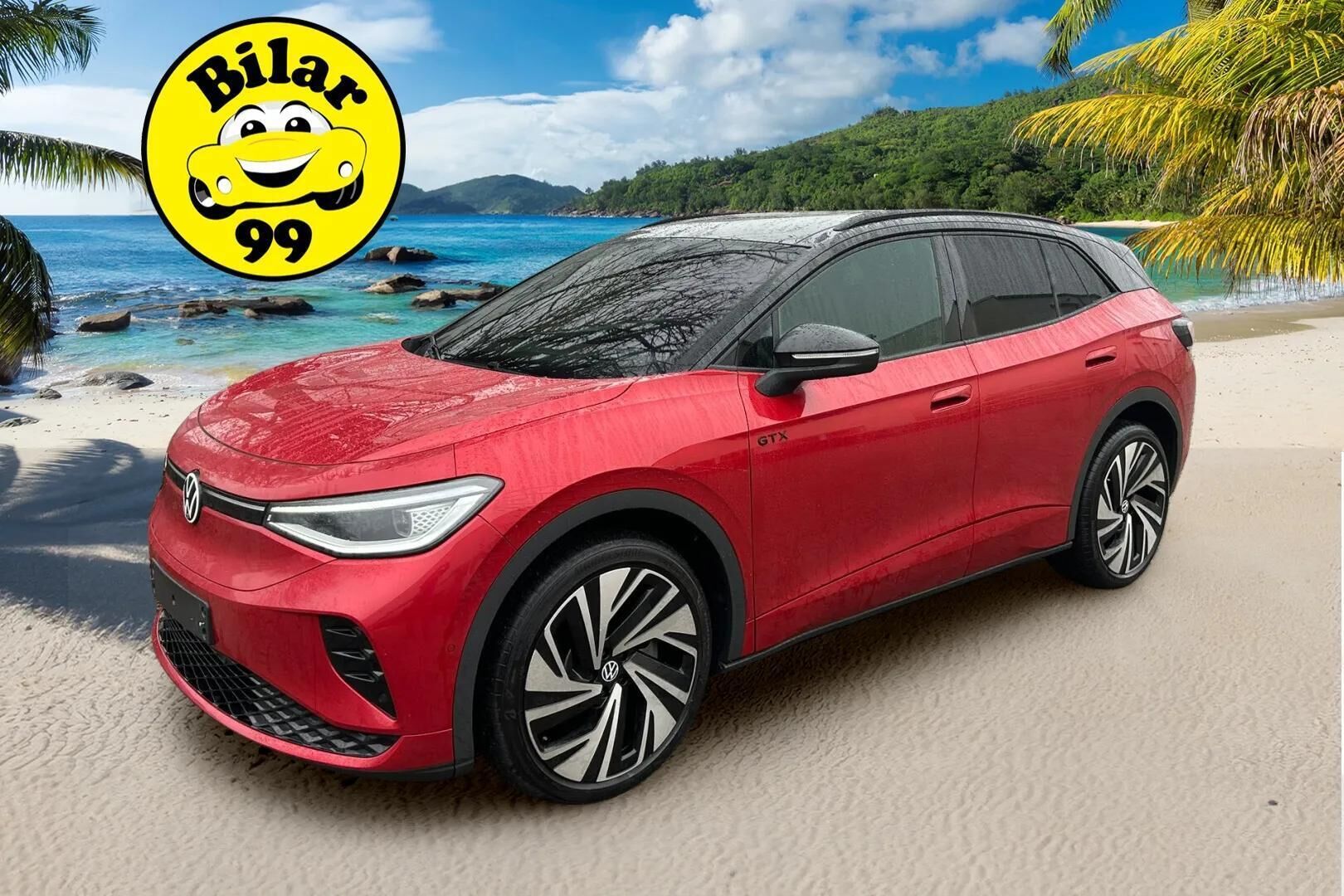 VOLKSWAGEN ID.4 2024 GTX 4MOTION 250 kW ** Top-Sport penkit / H&K / HUD / Panorama / 360 Kamera / ILP / Koukku ** - 2x vanteet / Akun esilämmitys