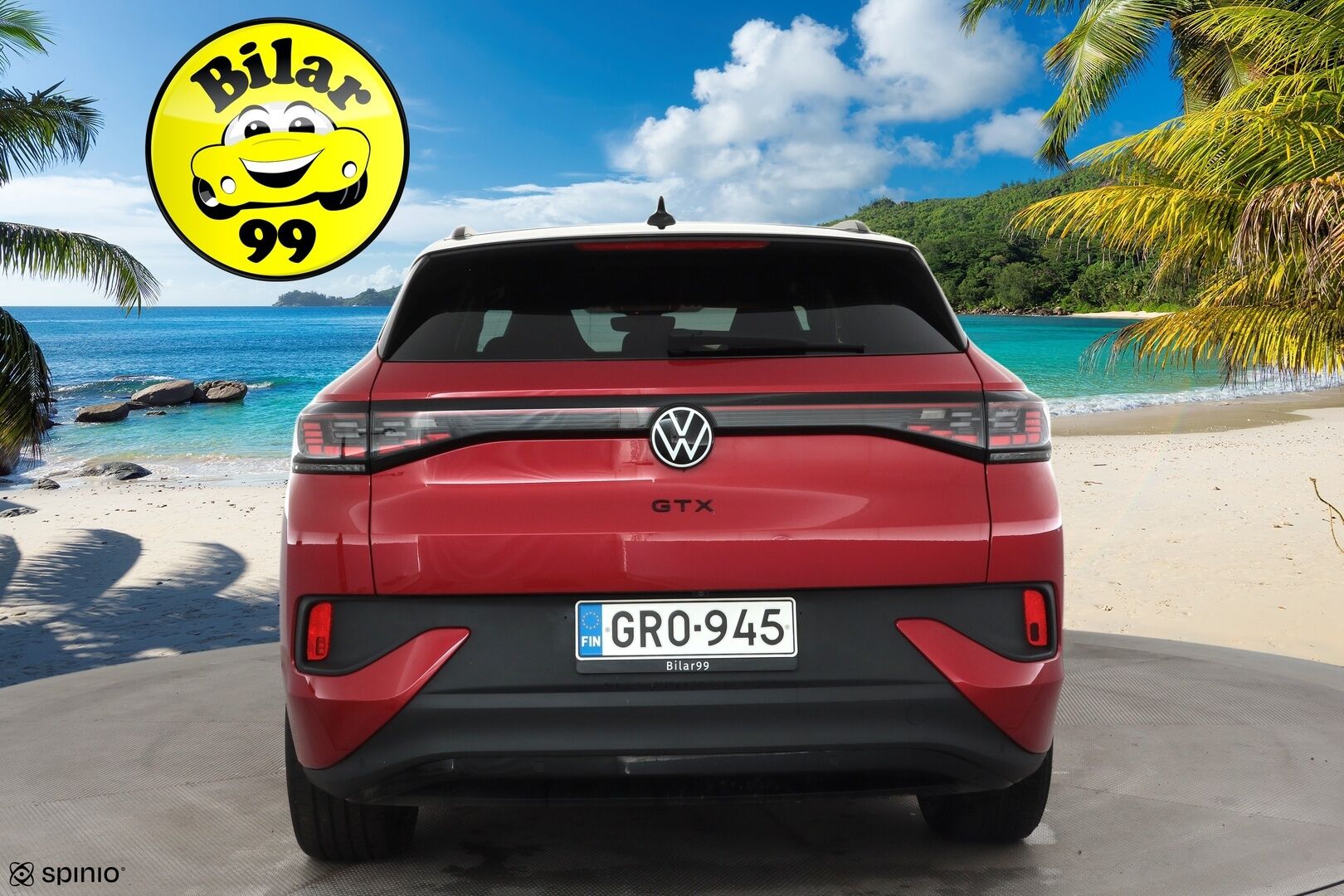 VOLKSWAGEN ID.4 2024 GTX 4Motion 250kW * ACC / ILP / Akuston esilämmitys / HUD / 360° / H&K / Hierovat muistipenkit / IQ.Light / Lasikatto * - Tehdastakuu 7/2027 asti!  / Kahdet renkaat aluvanteilla / Akuston esilämmitys / Supervarusteet - HULLUT AVAJAISHULINAT KORKOTARJOUS 3,29 %