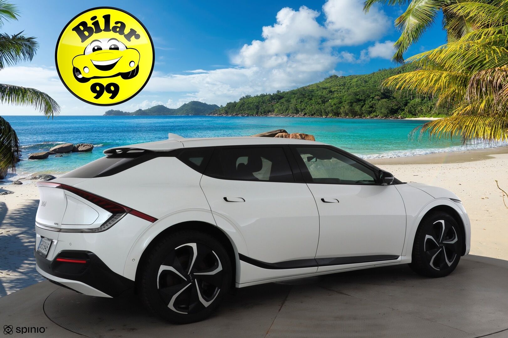 KIA EV6 2022 GT-Line RWD 77kWh 229hv * ACC / ILP / HUD / Kattoluukku / Muistipenkki / Meridian / Adapt.LED / Ilmastoidut penkit * - Merkkihuollettu - HULLUT AVAJAISHULINAT KORKOTARJOUS 3,29 %