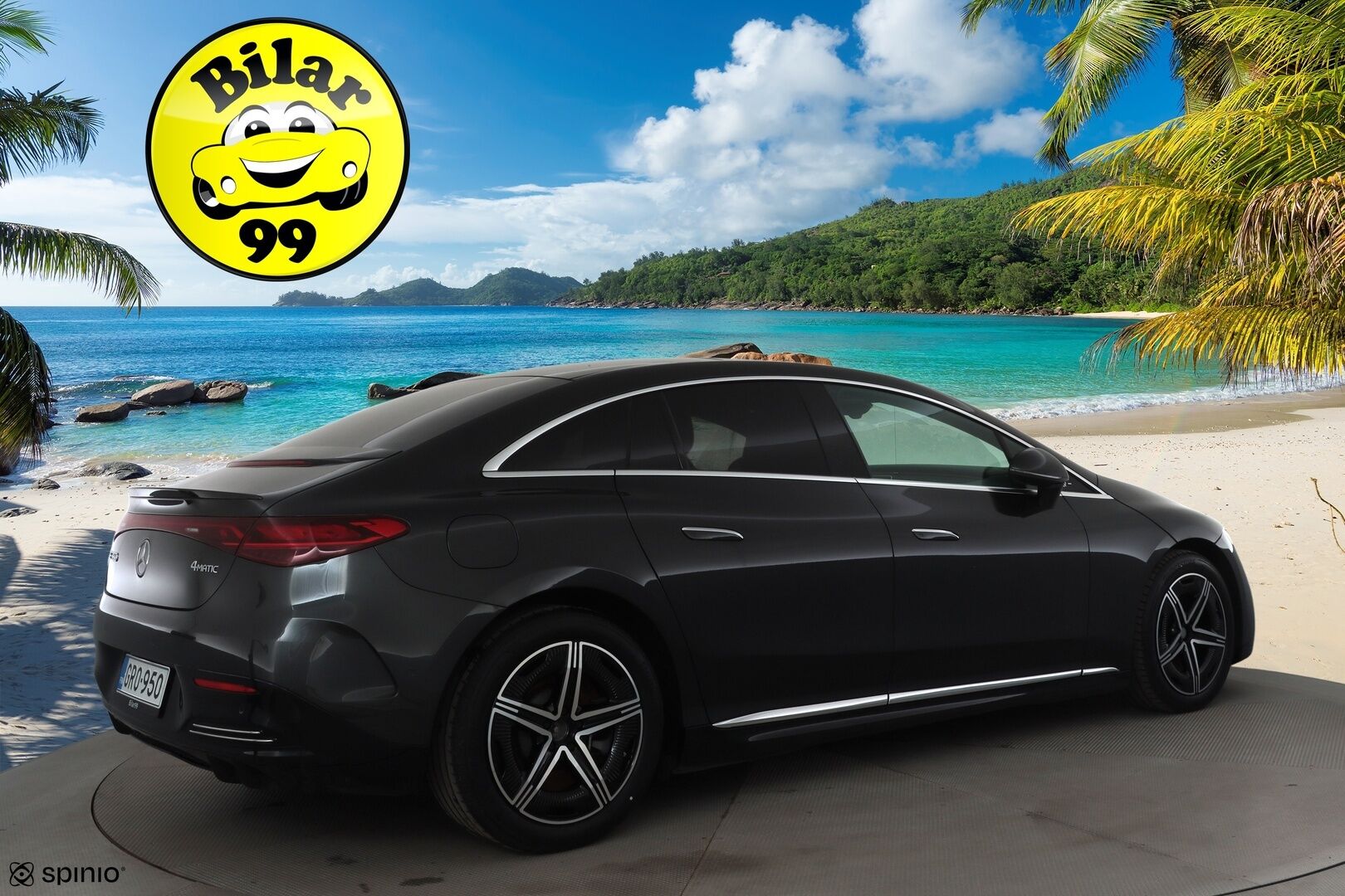 MERCEDES-BENZ EQE 2023 350 4MATIC AMG * Distronic Pro / P.kamera / Panorama / Muistipenkit / KeylessGo / Navi / Akuston esilämmitys * - Akku kuntotarkastettu SoH 96,6%