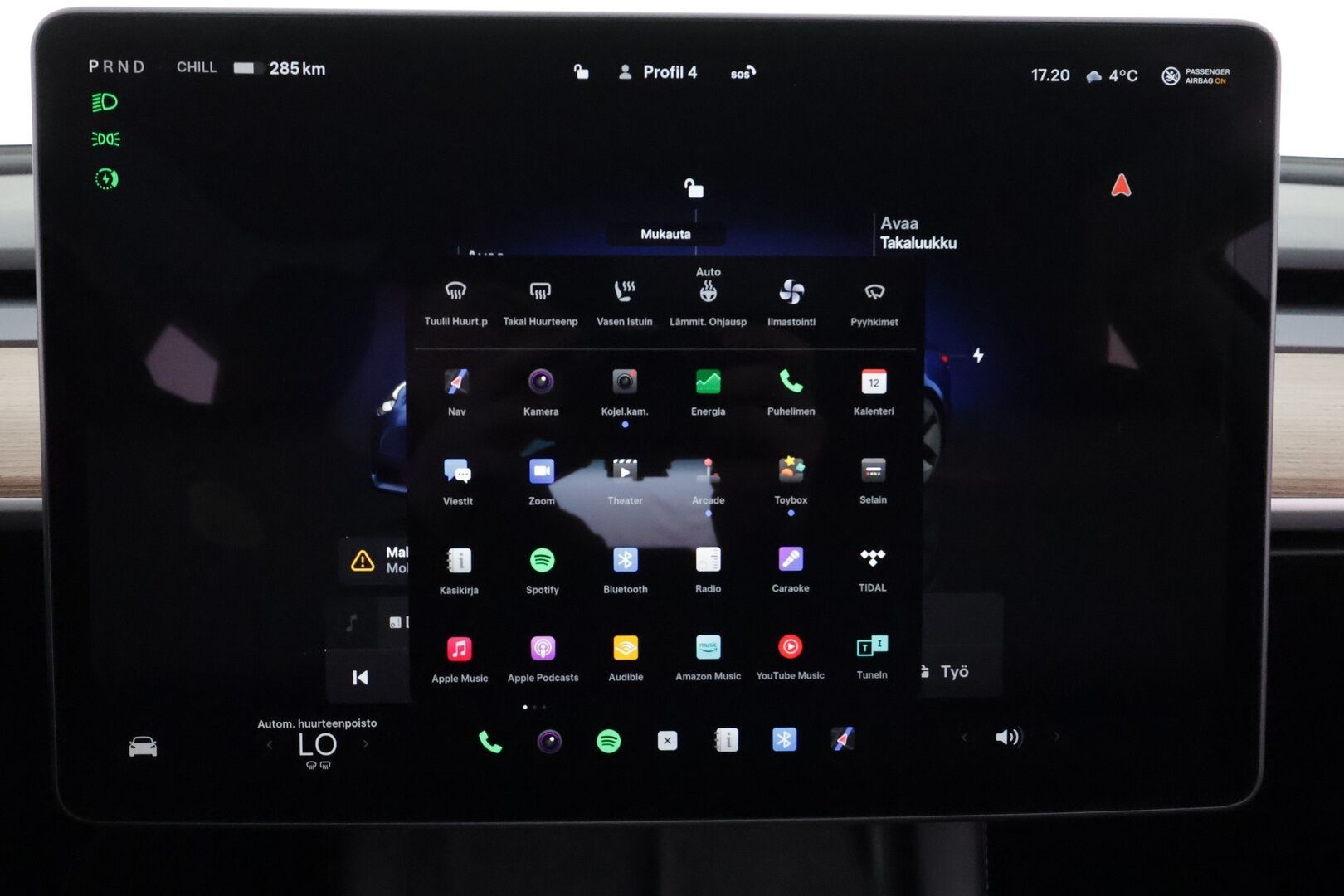 TESLA MODEL 3 2023 Standard Range Plus * ILP / Lasikatto / ACC / Matrix-LED / Muistipenkki / Kaistavahti / Navi * - Akku kuntotarkastettu / P.Kamera