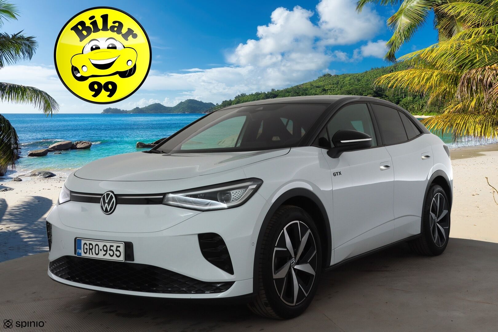 VOLKSWAGEN ID.5 2023 GTX Dual Motor AWD 220kW - KATSO MIHIN POIKKEUKSELLISEEN KAMPANJAHINTAAN! | ACC | ILP | IQ-Light | Hierovat muistipenkit | Kamera | Keyless | Merkkihuollettu | SoH 93.3 % | Kahdet OEM vanteet | ALV