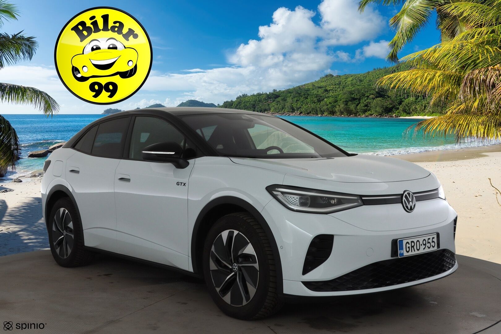 VOLKSWAGEN ID.5 2023 GTX Dual Motor AWD 220kW - KATSO MIHIN POIKKEUKSELLISEEN KAMPANJAHINTAAN! | ACC | ILP | IQ-Light | Hierovat muistipenkit | Kamera | Keyless | Merkkihuollettu | SoH 93.3 % | Kahdet OEM vanteet | ALV