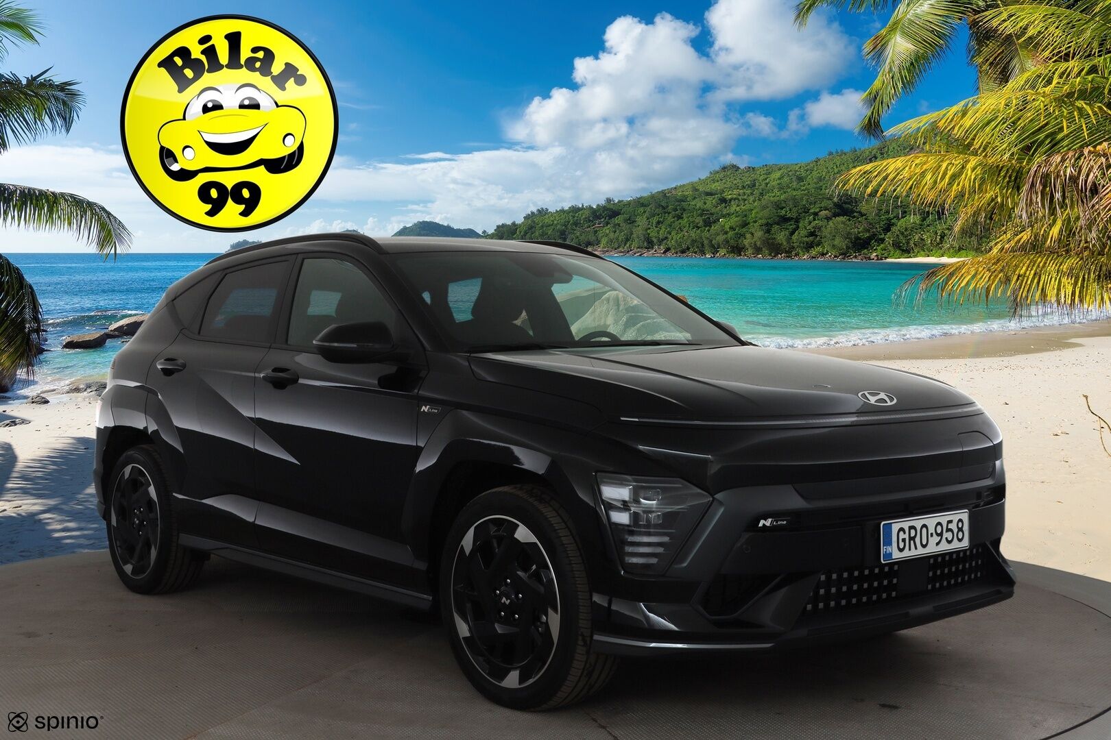 HYUNDAI KONA ELECTRIC 2025 Elektro N-Line 65 kWh * ACC / P.kamera / ILP / LED / Navi / KeylessGo / Sähköluukku *