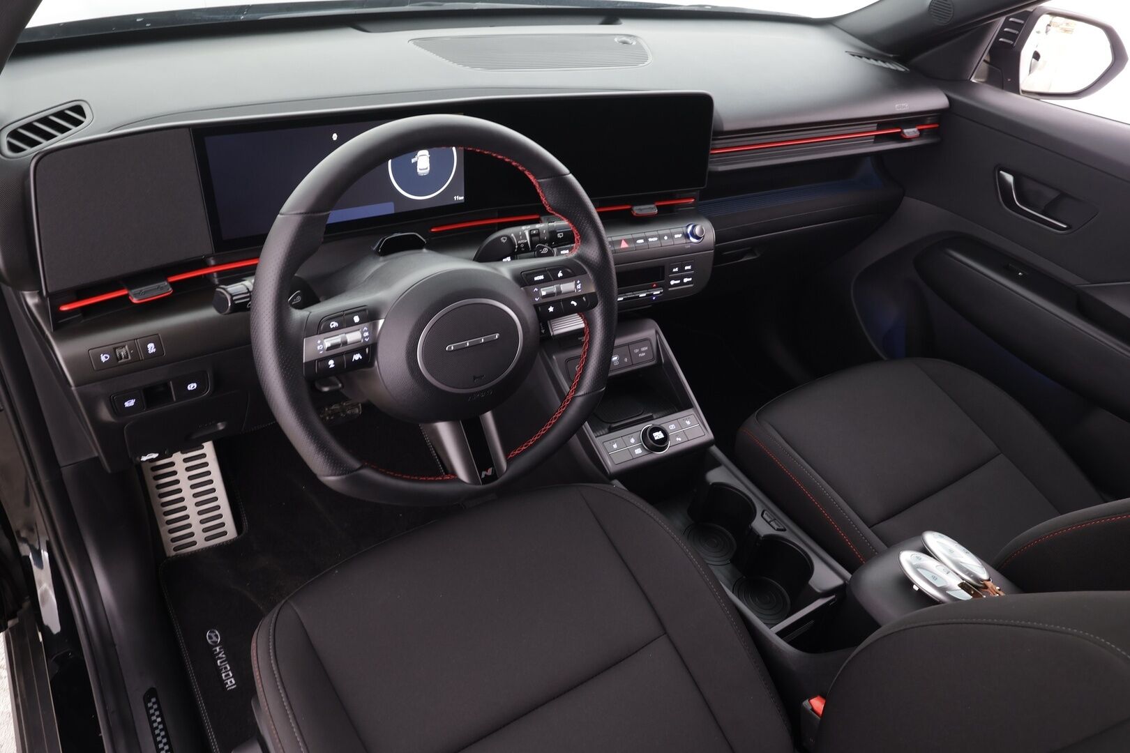 HYUNDAI KONA ELECTRIC 2025 Elektro N-Line 65 kWh * ACC / P.kamera / ILP / LED / Navi / KeylessGo / Sähköluukku * - HULLUT AVAJAISHULINAT KORKOTARJOUS 3,29 %