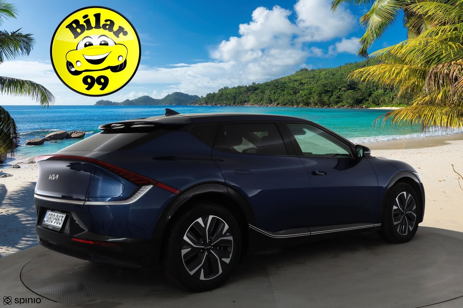 KIA EV6 2024 77,4kWh RWD * ACC / ILP / Meridian / Ilmastoidut nahat / P.kamera / Muistipenkki / Sähköluukku * - Akku kuntotarkastettu 