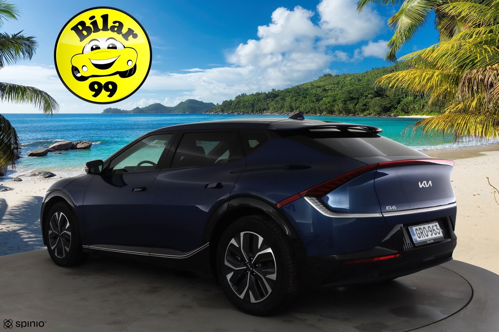 KIA EV6 2024 77,4kWh RWD * ACC / ILP / Meridian / Ilmastoidut nahat / P.kamera / Muistipenkki / Sähköluukku * - Akku kuntotarkastettu 