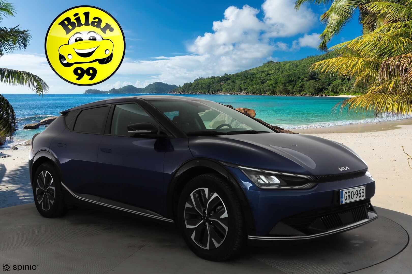 KIA EV6 2024 77,4kWh RWD * ACC / ILP / Meridian / Ilmastoidut nahat / P.kamera / Muistipenkki / Sähköluukku * - Akku kuntotarkastettu 