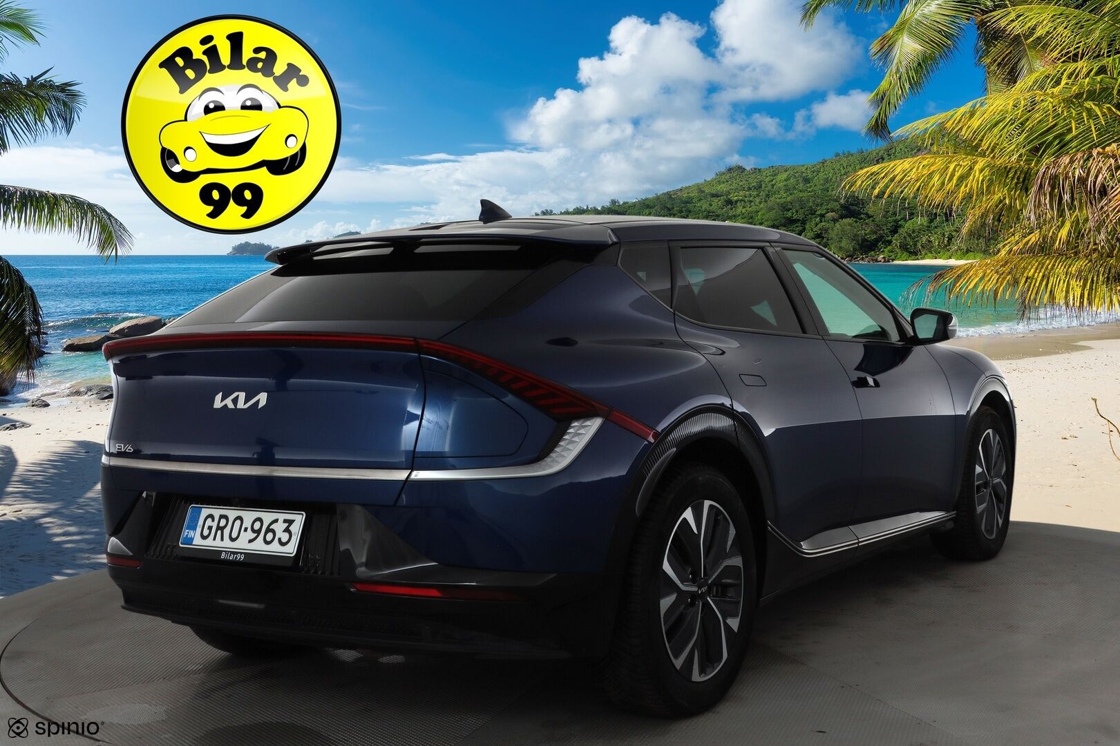 KIA EV6 2024 77,4kWh RWD * ACC / ILP / Meridian / Ilmastoidut nahat / P.kamera / Muistipenkki / Sähköluukku * - Akku kuntotarkastettu 