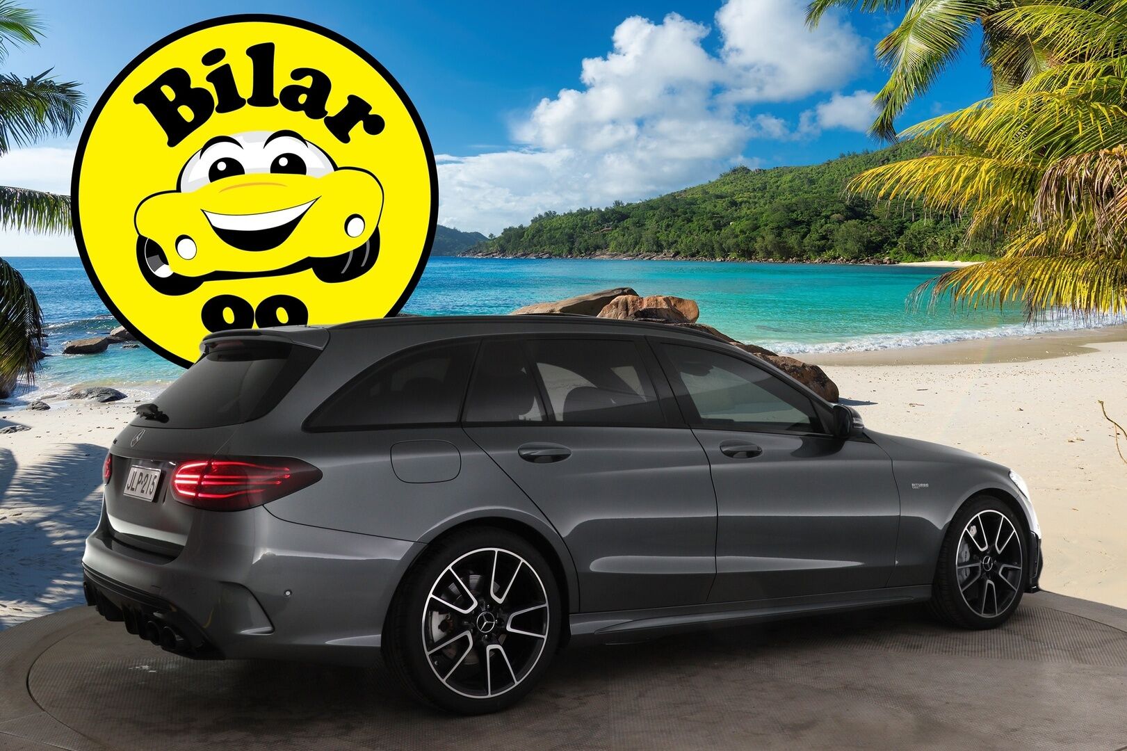 Mercedes-Benz C 43 AMG 2019 ** Facelift / Burmester / Perf.putkisto / Distronic+ / Multibeam LED / HUD / Panoraama ** - ** Juuri saapui / Kahdet renkaat aluilla / Näyttävä **