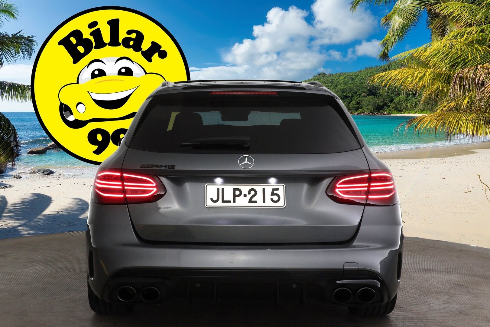 Mercedes-Benz C 43 AMG 2019 ** Facelift / Burmester / Perf.putkisto / Distronic+ / Multibeam LED / HUD / Panoraama ** - ** Juuri saapui / Kahdet renkaat aluilla / Näyttävä **