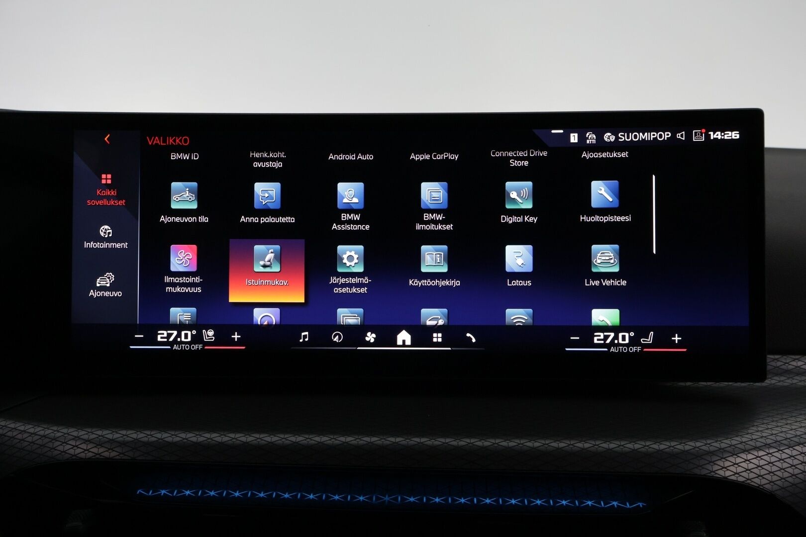 BMW I4 M60 2025 M60 xDrive Fully Charged *Suomi-auto / ACC / H&K / Konjakkinahat / Koukku / Shadow Line* - *Facelift / HUD / 360"-kamera / Adapt. Led-ajovalot / Comfort Access / Takuu voimassa!! / Juuri saapunut Tampereelle!*