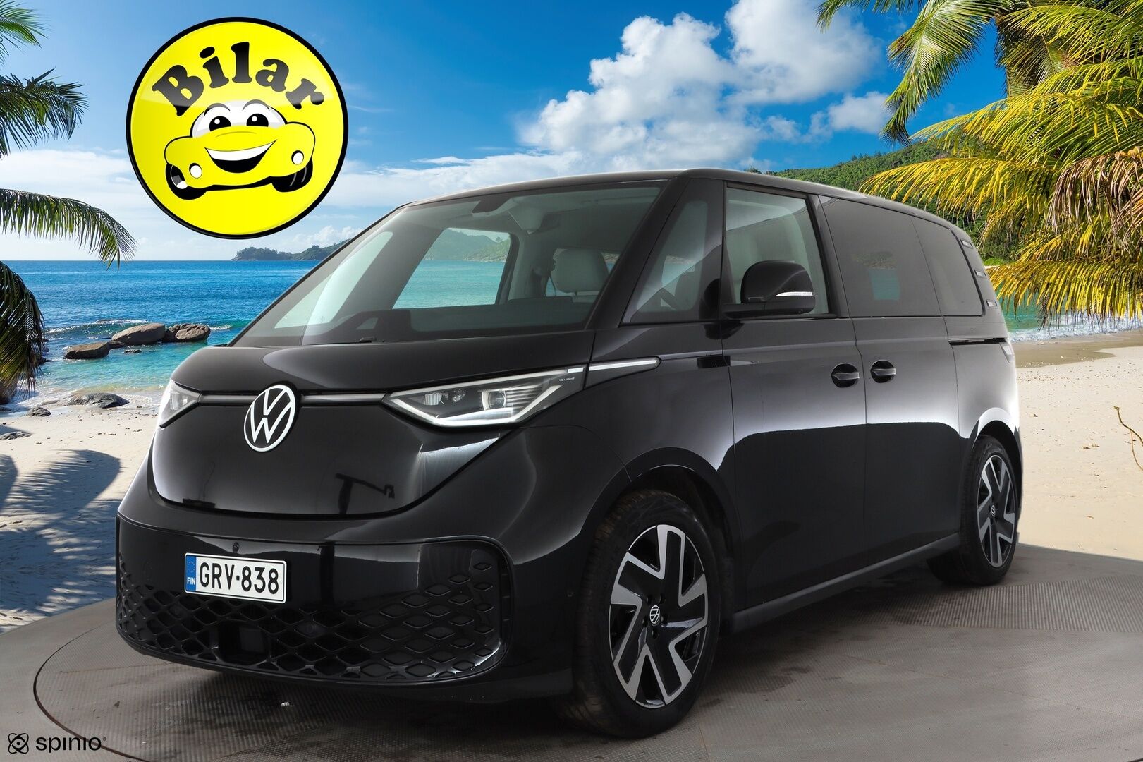 VOLKSWAGEN ID. BUZZ 2024 Pro Business 150kW - | ACC | 360°-kamera | Matrix-LED | Hierovat Sport-Muistipenkit | Koukku | Sähkö-ovet | Sähkökontti | Kaistavahti | Navi | Keyless | Kahdet renkaat | Merkkihuollot | - KORKO VAIN 3,99 %