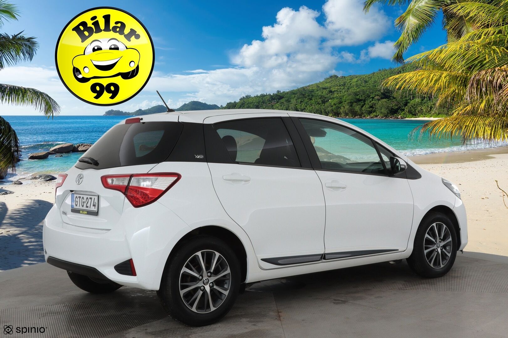 Toyota Yaris 2020 1,5 Dual VVT-i Y20 Edition 5ov Multidrive S **P.kamera / Vakkari / Navi / Bluetooth / Kaukovaloavustin** - 1.om Suomi-auto / Merkkihuollettu / Kahdet renkaat aluvanteilla