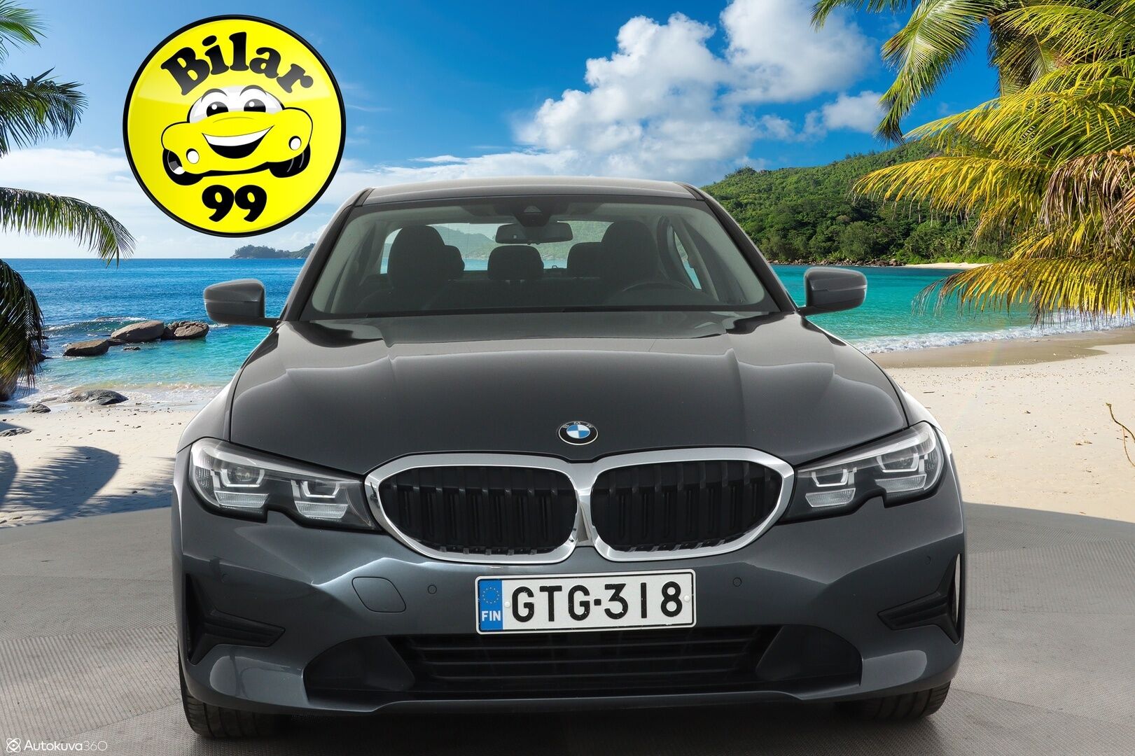 BMW 320 2020 G20 Sedan 320i A xDrive Business **1-om. Suomi-auto / Vakkari / Muistipenkki / ComfortAccess / P.tutkat ** - 1-Om Suomi-auto / 2x alut
