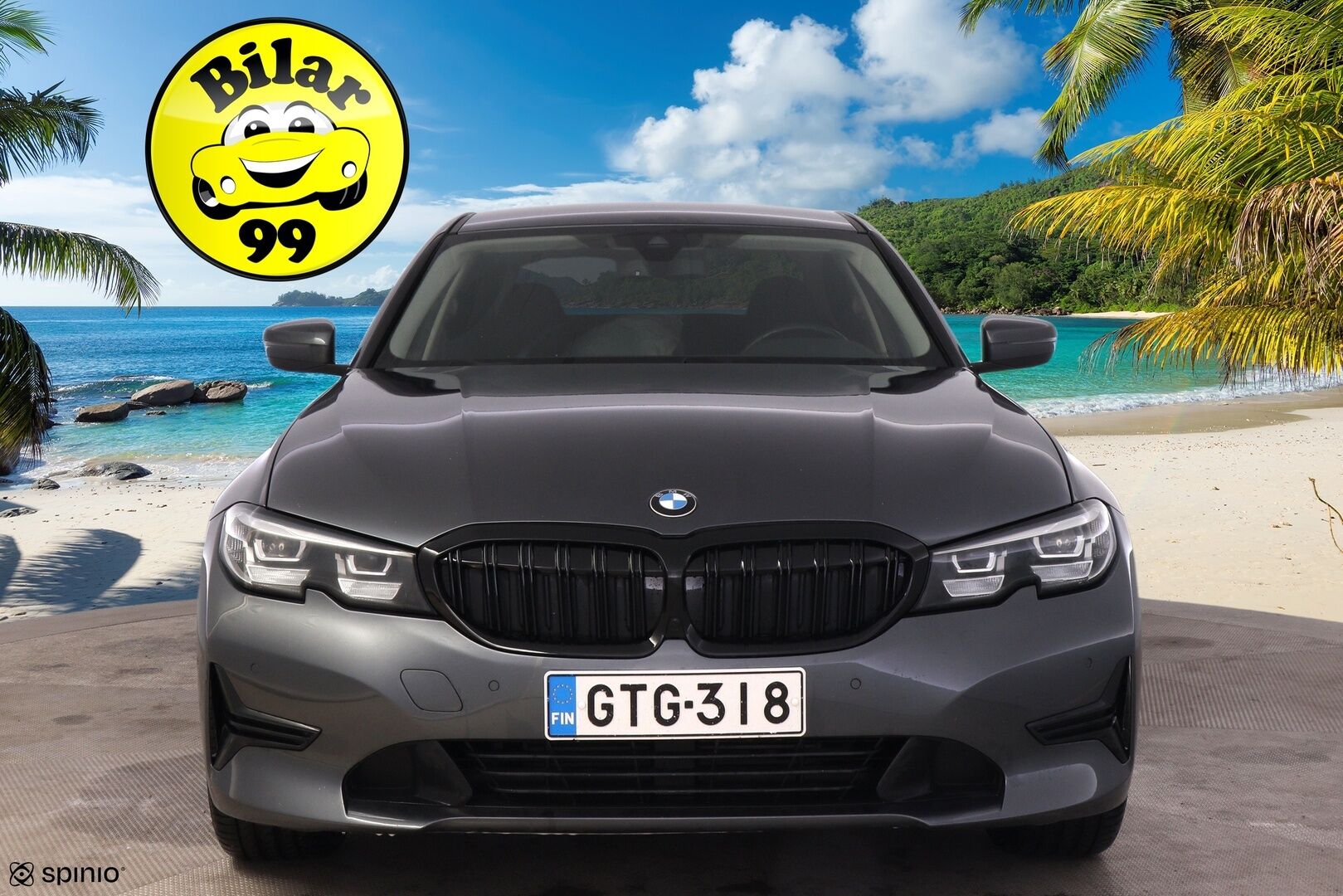 BMW 320 2020 i A G20 Sedan xDrive Business **1-om. Suomi-auto / Vakkari / Muistipenkki / ComfortAccess / P.tutkat ** - Kahdet huippurenkaat / Juuri huollettu / 1-omisteinen Suomi-auto