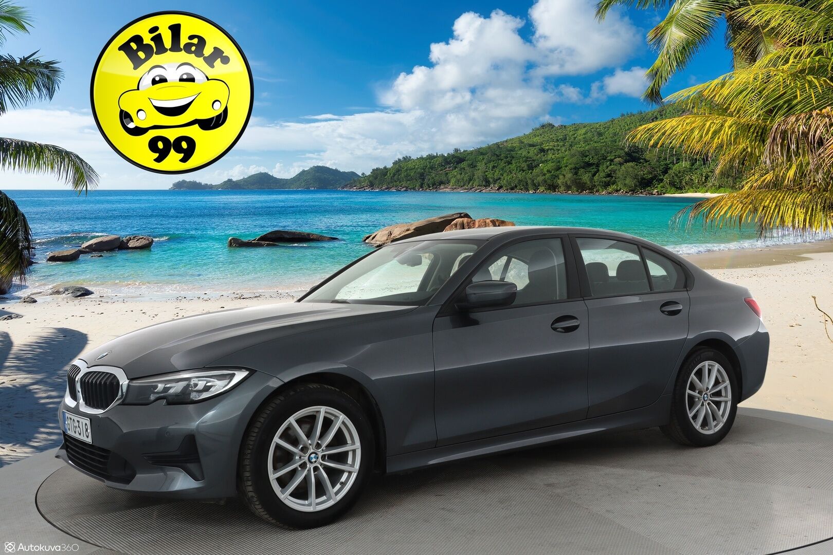 BMW 320 2020 G20 Sedan 320i A xDrive Business **1-om. Suomi-auto / Vakkari / Muistipenkki / ComfortAccess / P.tutkat ** - 1-Om Suomi-auto / 2x alut
