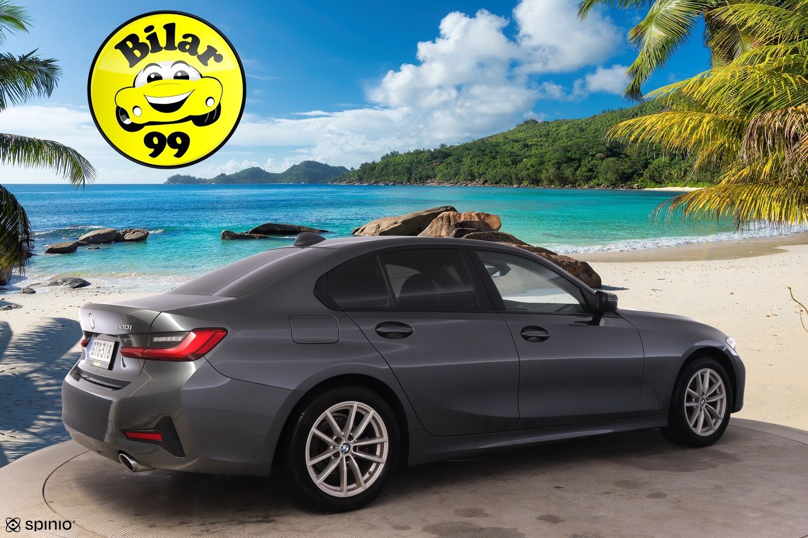 BMW 320 2020 i A G20 Sedan xDrive Business **1-om. Suomi-auto / Vakkari / Muistipenkki / ComfortAccess / P.tutkat ** - Kahdet huippurenkaat / Juuri huollettu / 1-omisteinen Suomi-auto