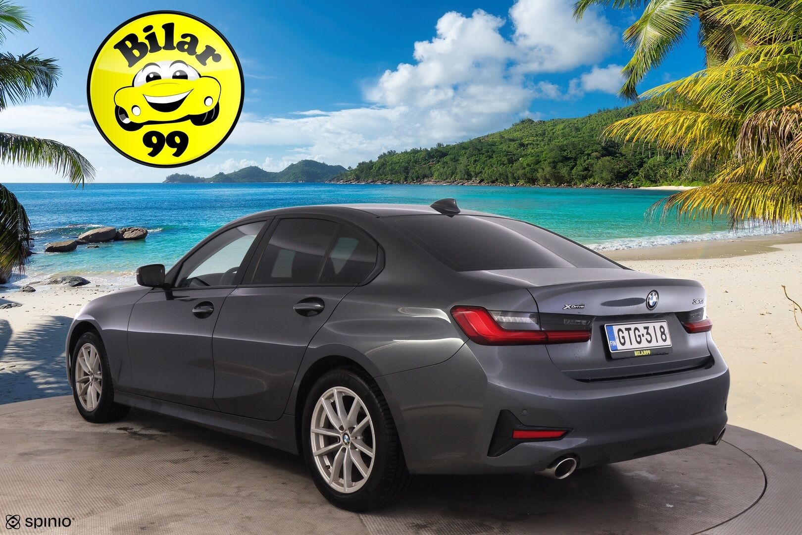 BMW 320 2020 i A G20 Sedan xDrive Business **1-om. Suomi-auto / Vakkari / Muistipenkki / ComfortAccess / P.tutkat ** - Kahdet huippurenkaat / Juuri huollettu / 1-omisteinen Suomi-auto