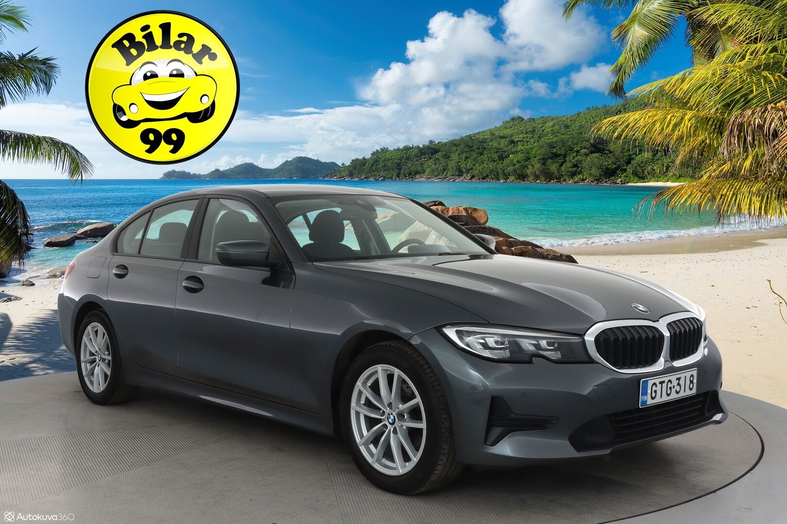 BMW 320 2020 G20 Sedan 320i A xDrive Business **1-om. Suomi-auto / Vakkari / Muistipenkki / ComfortAccess / P.tutkat ** - 1-Om Suomi-auto / 2x alut