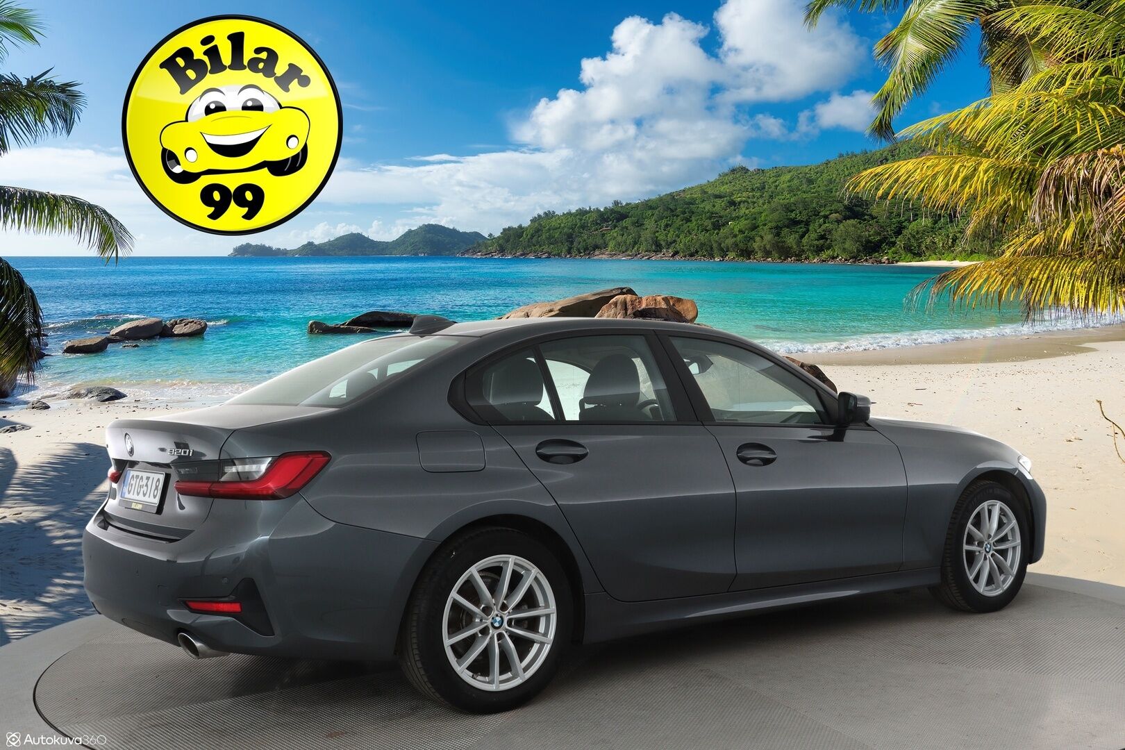 BMW 320 2020 G20 Sedan 320i A xDrive Business **1-om. Suomi-auto / Vakkari / Muistipenkki / ComfortAccess / P.tutkat ** - 1-Om Suomi-auto / 2x alut