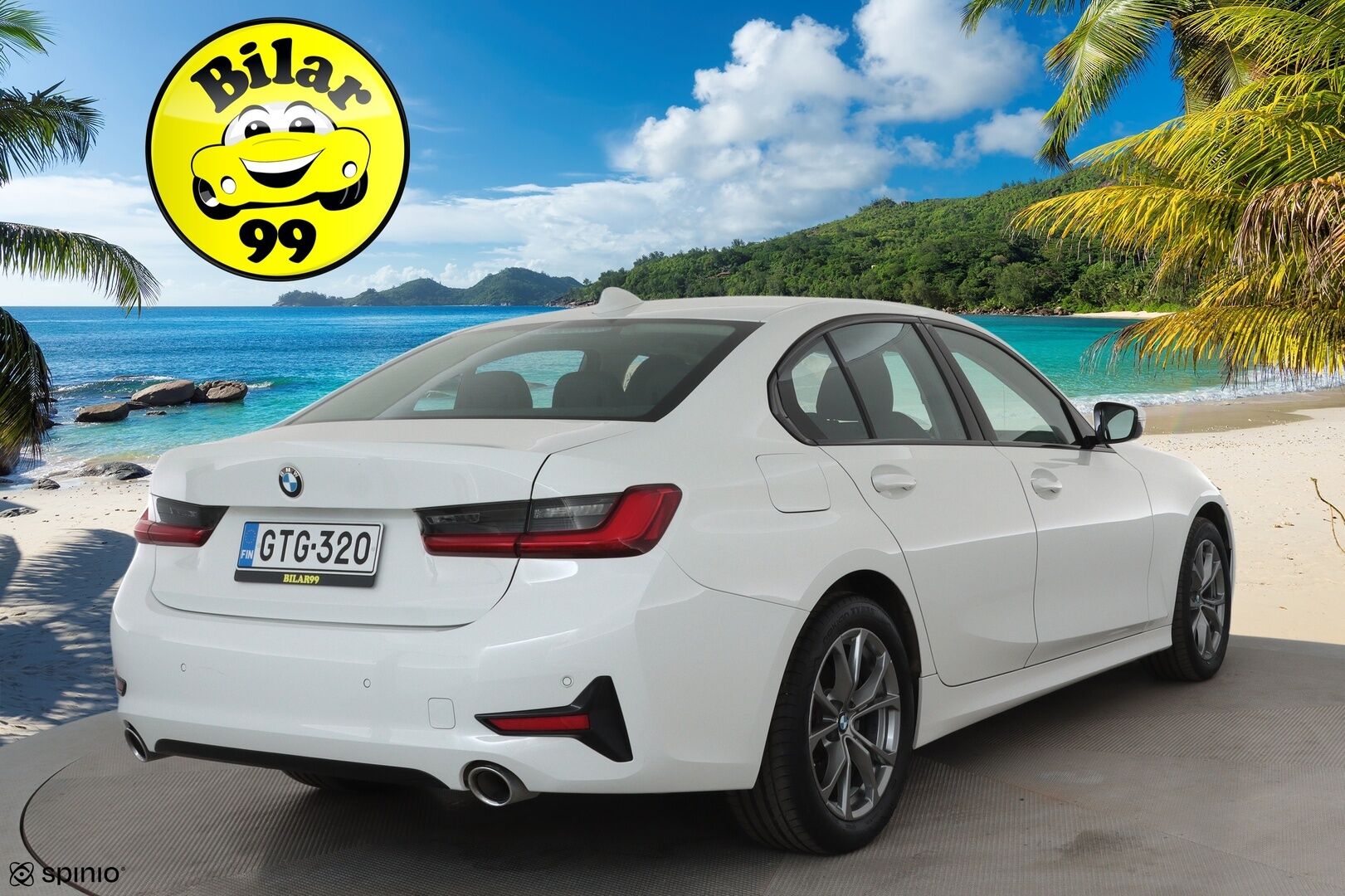 BMW 320 2020 G20 Sedan 320i A xDrive Business Sport **Webasto / LED-valot / Sporttipenkki Muistilla / P.Tutkat / Navi / Kaistavahti** - 3,99 % KORKOTARJOUS TÄHÄN AUTOON - 1-om Suomi-auto / Kahdet Renkaat