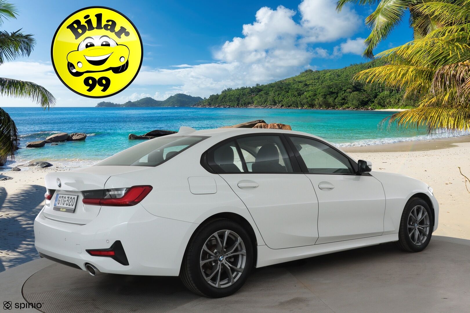 BMW 320 2020 G20 Sedan 320i A xDrive Business Sport **Webasto / LED-valot / Sporttipenkki Muistilla / P.Tutkat / Navi / Kaistavahti** - 3,99 % KORKOTARJOUS TÄHÄN AUTOON - 1-om Suomi-auto / Kahdet Renkaat