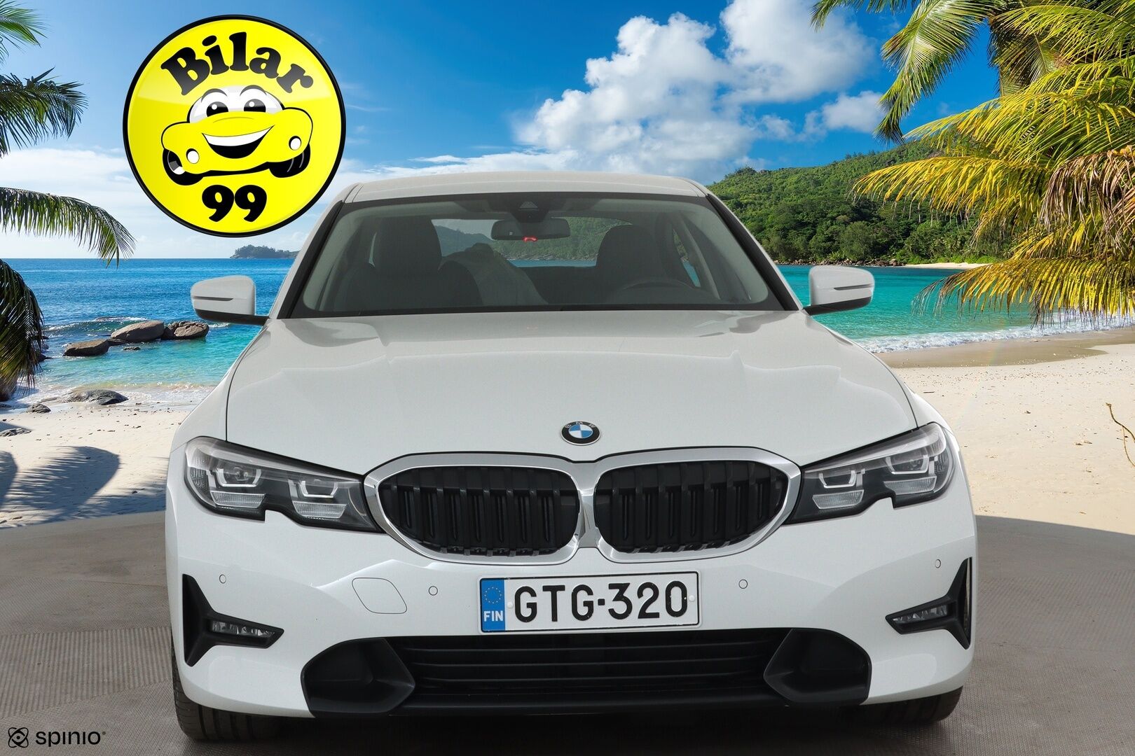 BMW 320 2020 G20 Sedan 320i A xDrive Business Sport **Webasto / LED-valot / Sporttipenkki Muistilla / P.Tutkat / Navi / Kaistavahti** - 3,99 % KORKOTARJOUS TÄHÄN AUTOON - 1-om Suomi-auto / Kahdet Renkaat