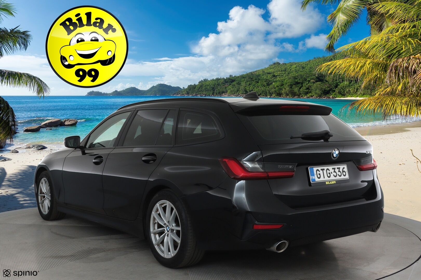 BMW 320 2020 G21 Touring 320i A Business **HiFi / Webasto / LED / Sporttipenkit / P.Tutkat / Navi / Kaistavahti / Apple&Android** - Suomi-auto / Kahdet Renkaat