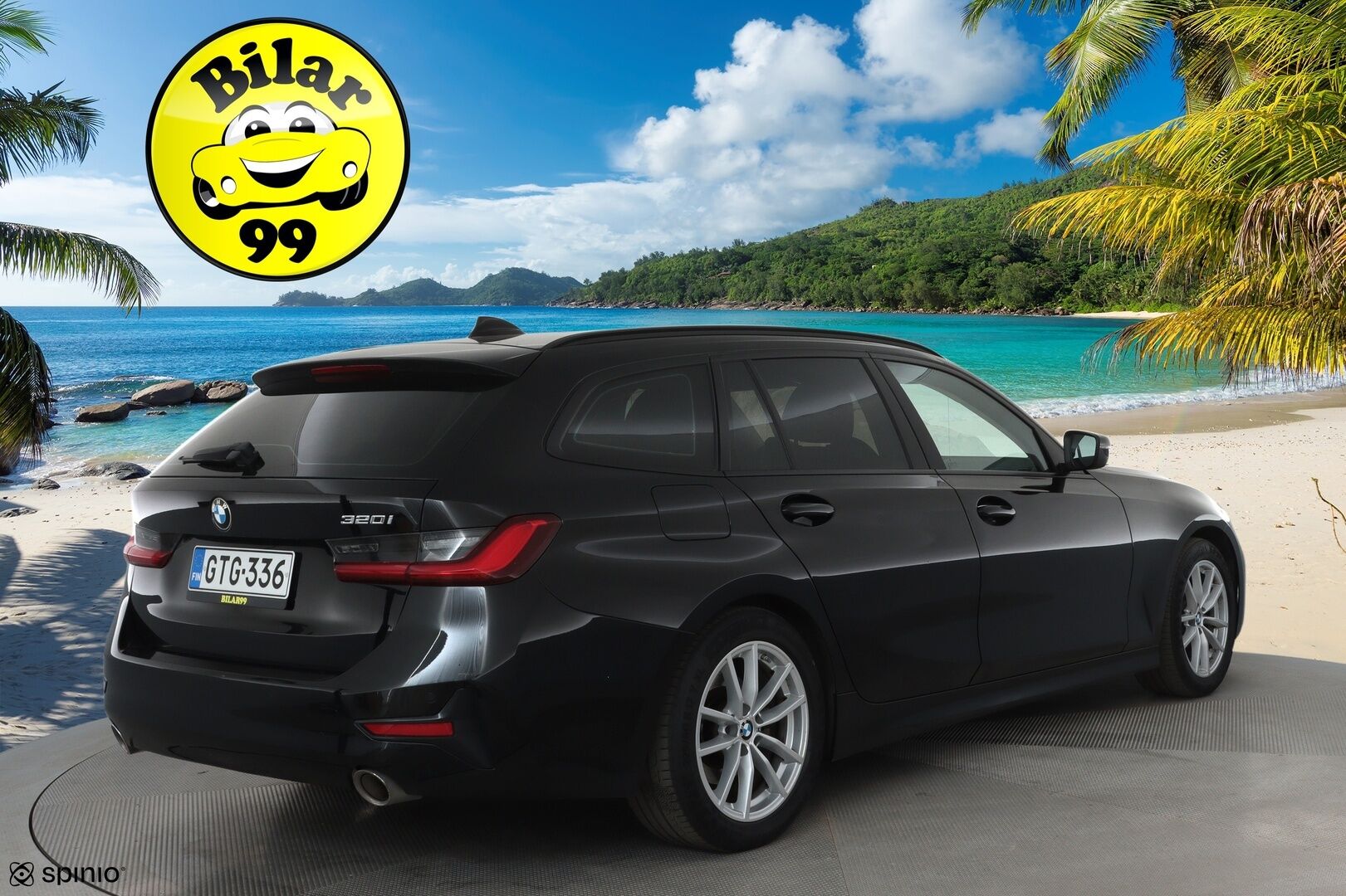 BMW 320 2020 G21 Touring 320i A Business **HiFi / Webasto / LED / Sporttipenkit / P.Tutkat / Navi / Kaistavahti / Apple&Android** - Suomi-auto / Kahdet Renkaat