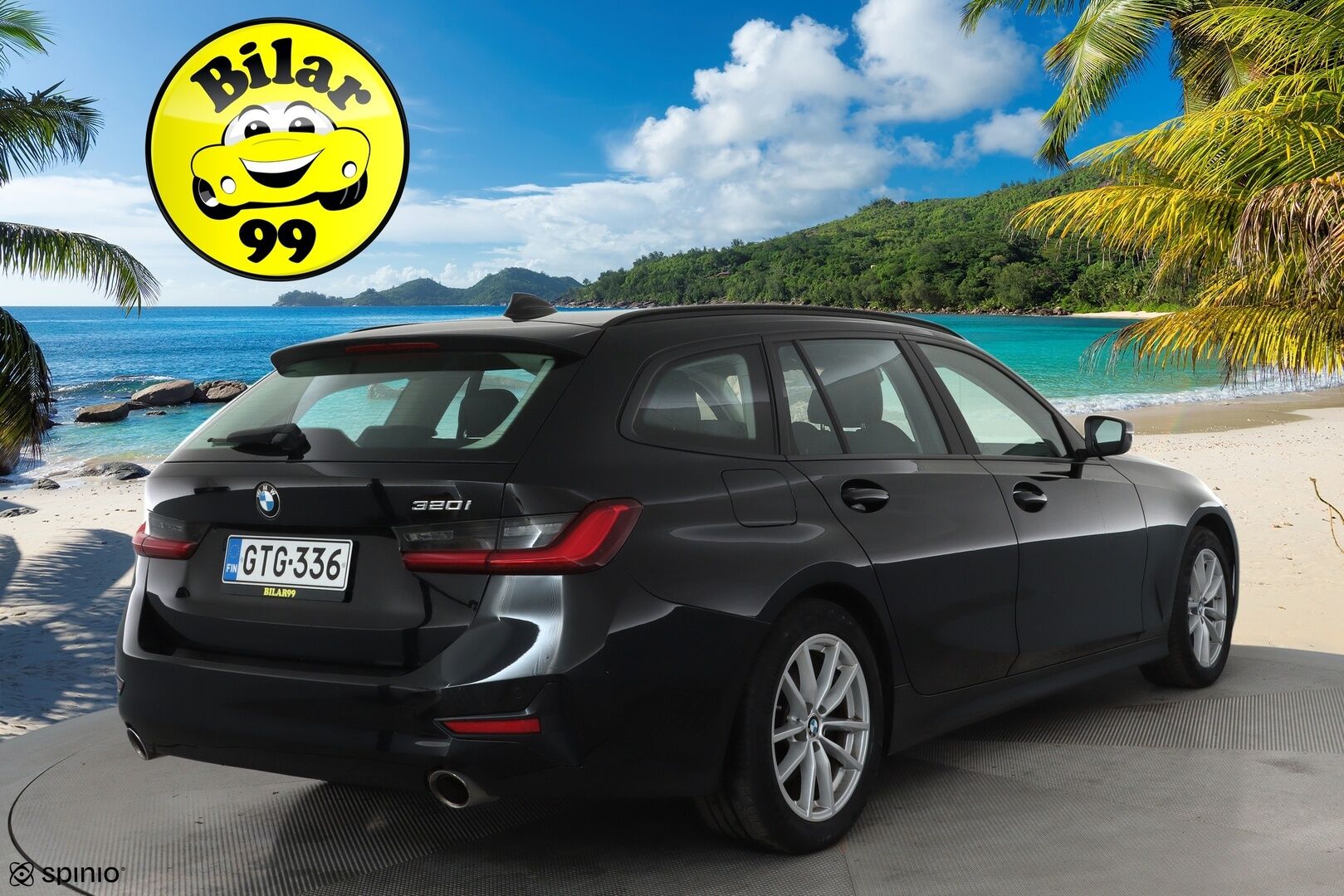 BMW 320 2020 G21 Touring 320i A Business **HiFi / Webasto / LED / Sporttipenkit / P.Tutkat / Navi / Kaistavahti / Apple&Android** - Suomi-auto / Kahdet Renkaat