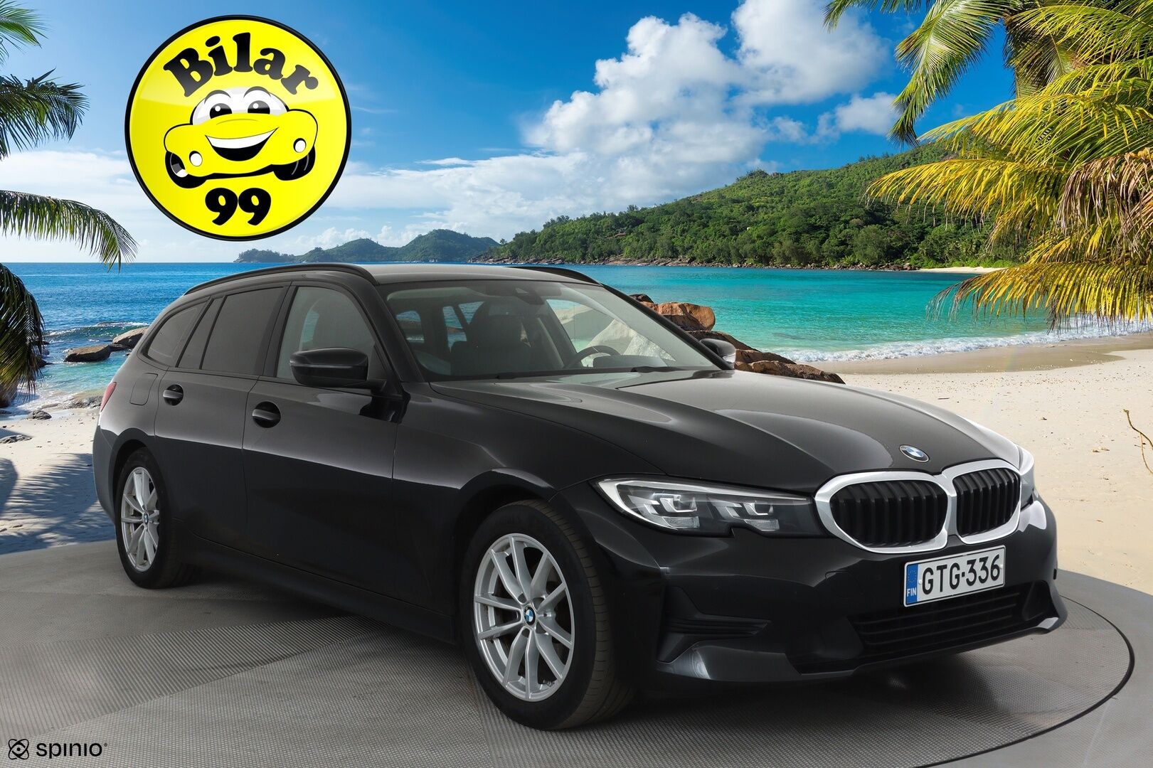 BMW 320 2020 G21 Touring 320i A Business **HiFi / Webasto / LED / Sporttipenkit / P.Tutkat / Navi / Kaistavahti / Apple&Android** - Suomi-auto / Kahdet Renkaat