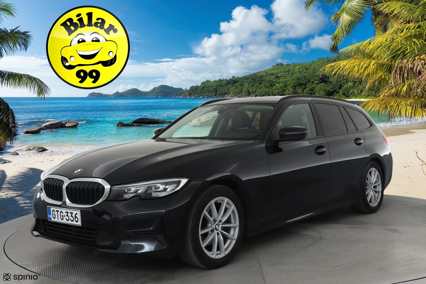 BMW 320 2020 G21 Touring 320i A Business **HiFi / Webasto / LED / Sporttipenkit / P.Tutkat / Navi / Kaistavahti / Apple&Android** - Suomi-auto / Kahdet Renkaat