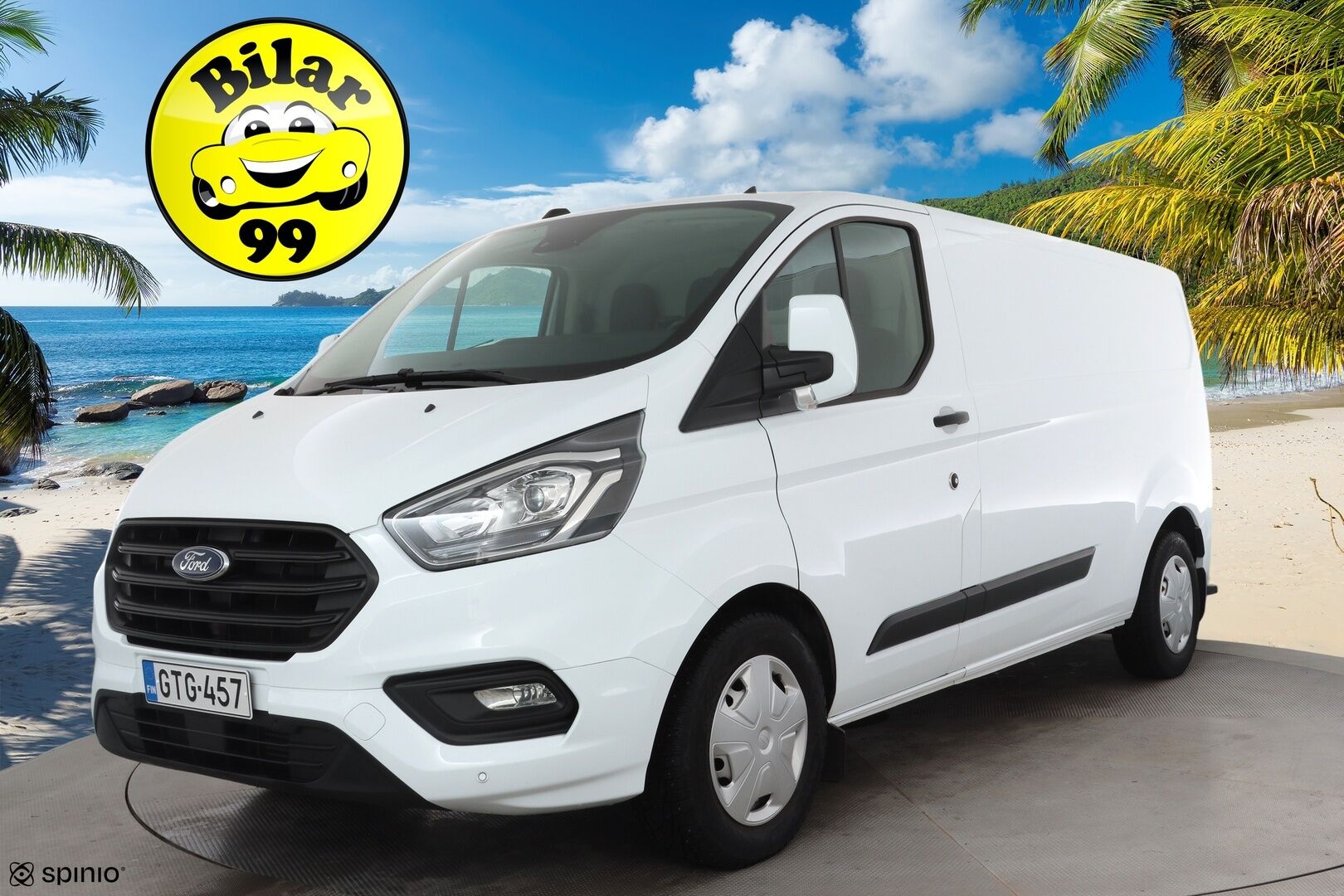 Ford Transit Custom 2020 320 2,0TDCi 105 hv M6 Etuveto Trend Van N1 L2H1 * Webasto / Koukku / Vakkari / Bluetooth / Ilmastointi * - P.Kamera / Penkinlämmittimet / Lämmitettävä tuulilasi / Suomi-auto / ALV / Merkkihuollot / Kahdet renkaat aluvanteilla