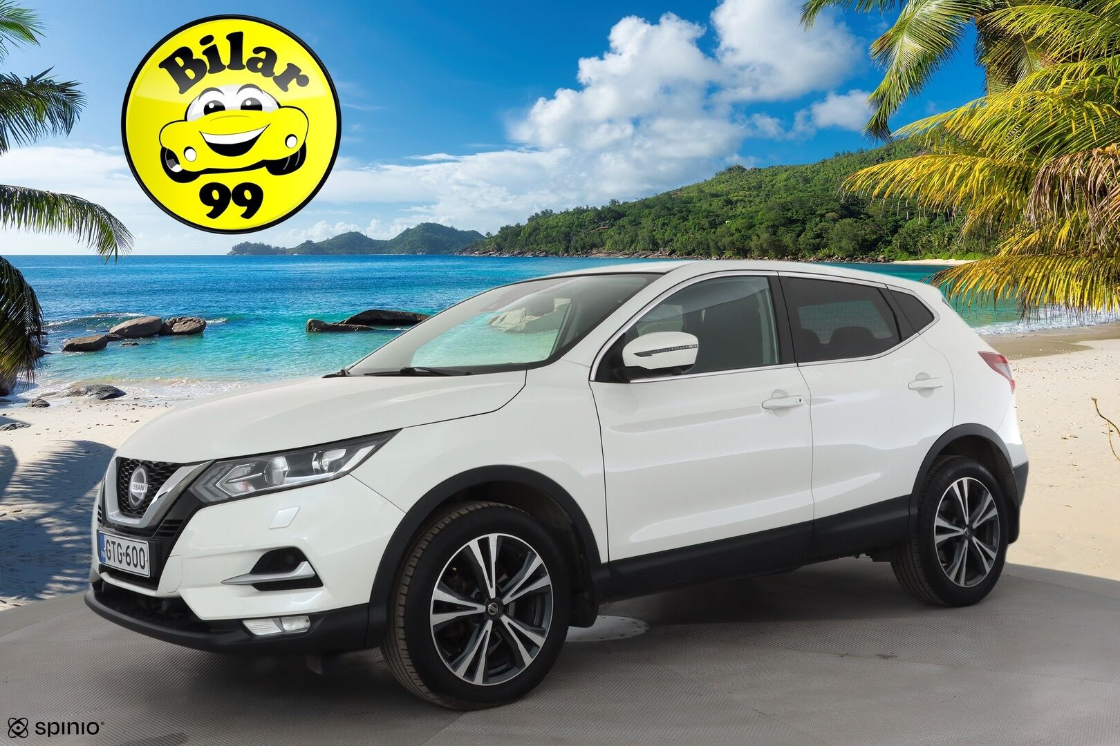 Nissan Qashqai 2020 DIG-T 160 N-Connecta 2WD DCT * Vakkari / 360° / Kaistavahti / Navi / Lohko+Sisä / Keyless / Bluetooth * - 1.Om Suomi-auto / Kahdet renkaat aluvanteilla - HULLUT AVAJAISHULINAT KORKOTARJOUS 3,29 %