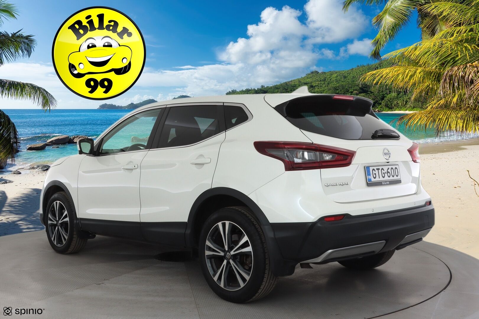 Nissan Qashqai 2020 DIG-T 160 N-Connecta 2WD DCT * Vakkari / 360° / Kaistavahti / Navi / Lohko+Sisä / Keyless / Bluetooth * - 1.Om Suomi-auto / Kahdet renkaat aluvanteilla - HULLUT AVAJAISHULINAT KORKOTARJOUS 3,29 %
