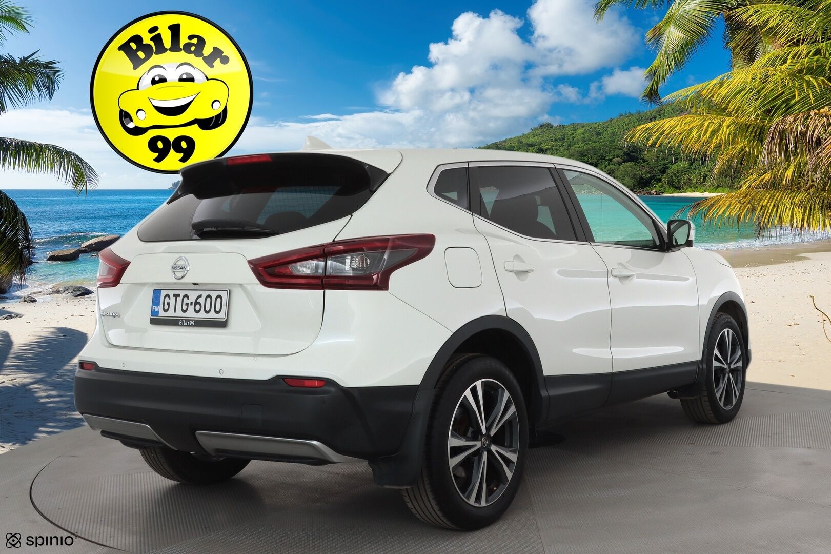 Nissan Qashqai 2020 DIG-T 160 N-Connecta 2WD DCT * Vakkari / 360° / Kaistavahti / Navi / Lohko+Sisä / Keyless / Bluetooth * - 1.Om Suomi-auto / Kahdet renkaat aluvanteilla - HULLUT AVAJAISHULINAT KORKOTARJOUS 3,29 %
