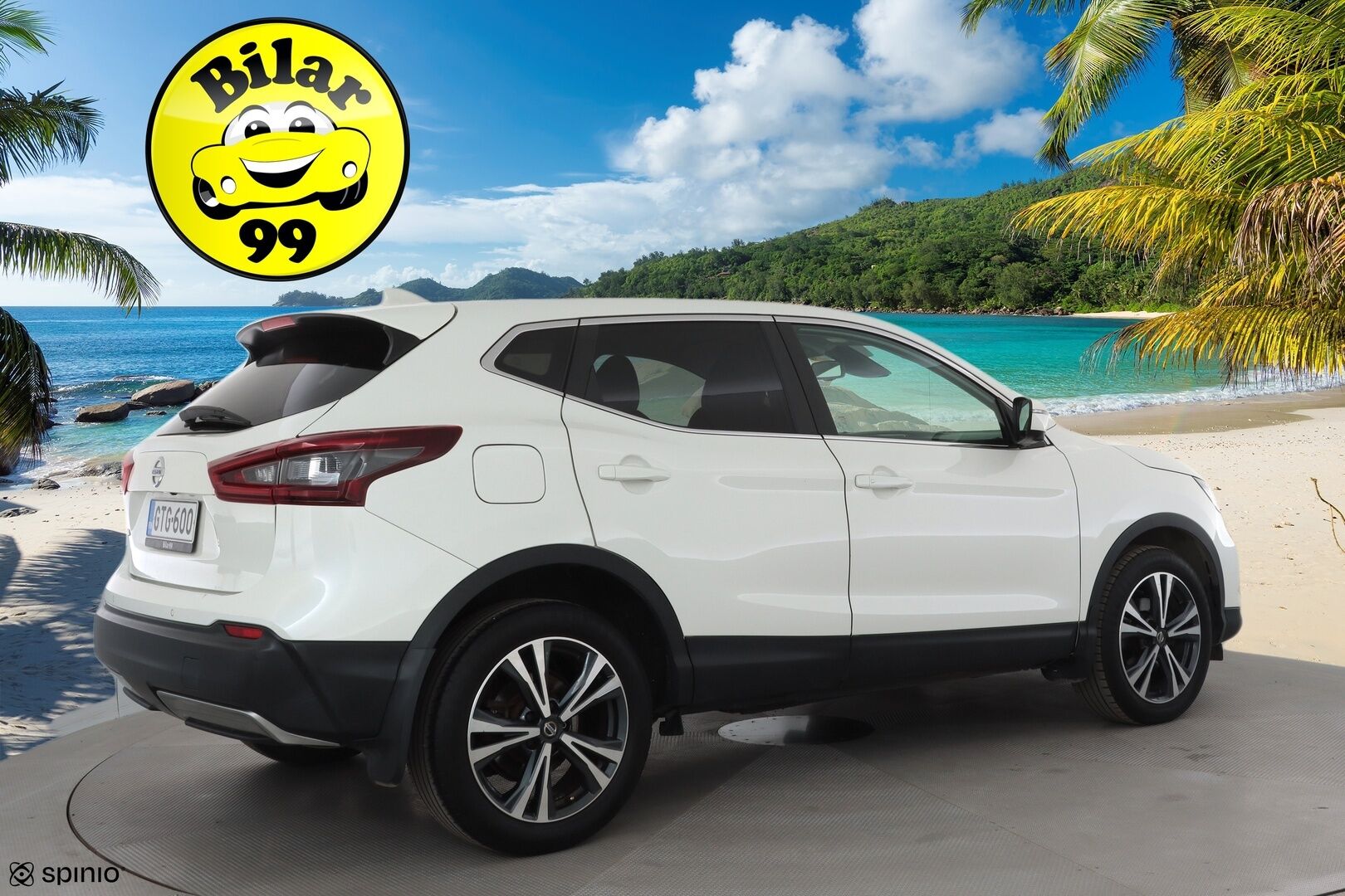 Nissan Qashqai 2020 DIG-T 160 N-Connecta 2WD DCT * Vakkari / 360° / Kaistavahti / Navi / Lohko+Sisä / Keyless / Bluetooth * - 1.Om Suomi-auto / Kahdet renkaat aluvanteilla - HULLUT AVAJAISHULINAT KORKOTARJOUS 3,29 %