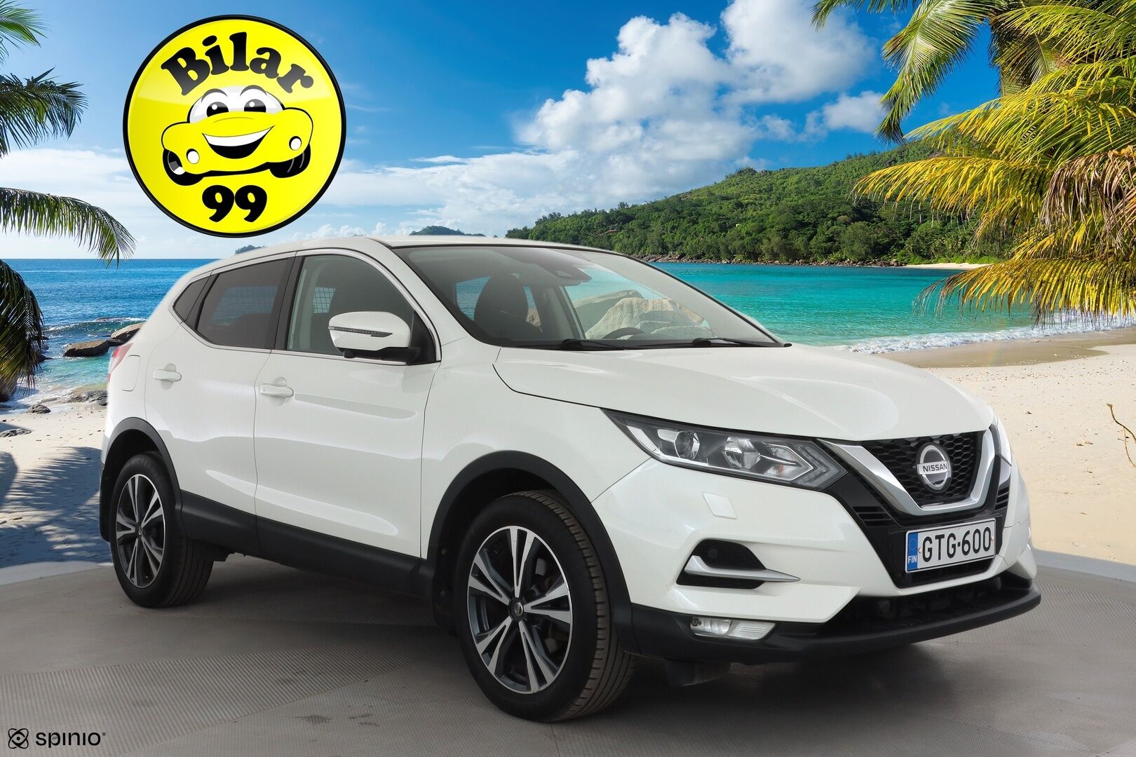 Nissan Qashqai 2020 DIG-T 160 N-Connecta 2WD DCT * Vakkari / 360° / Kaistavahti / Navi / Lohko+Sisä / Keyless / Bluetooth * - 1.Om Suomi-auto / Kahdet renkaat aluvanteilla - HULLUT AVAJAISHULINAT KORKOTARJOUS 3,29 %