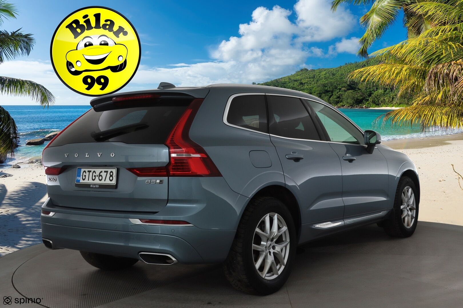 Volvo XC60 2020 B5 AWD MHEV Business Inscription aut * ACC / P.kamera / Full LED / Hierovat muistipenkit / Webasto / Koukku / KeylessGo * - Ilmastoidut nahat / Suomi-auto / Kahdet renkaat aluvanteilla