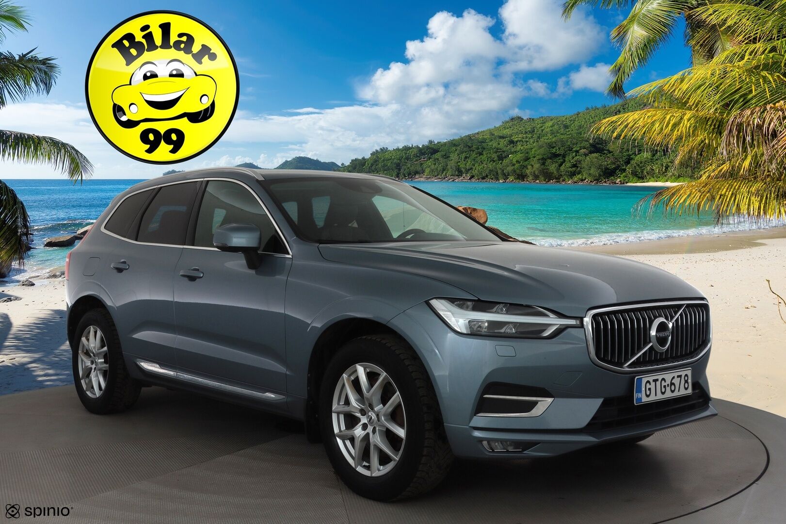 Volvo XC60 2020 B5 AWD MHEV Business Inscription aut * ACC / P.kamera / Full LED / Hierovat muistipenkit / Webasto / Koukku / KeylessGo * - Ilmastoidut nahat / Suomi-auto / Kahdet renkaat aluvanteilla