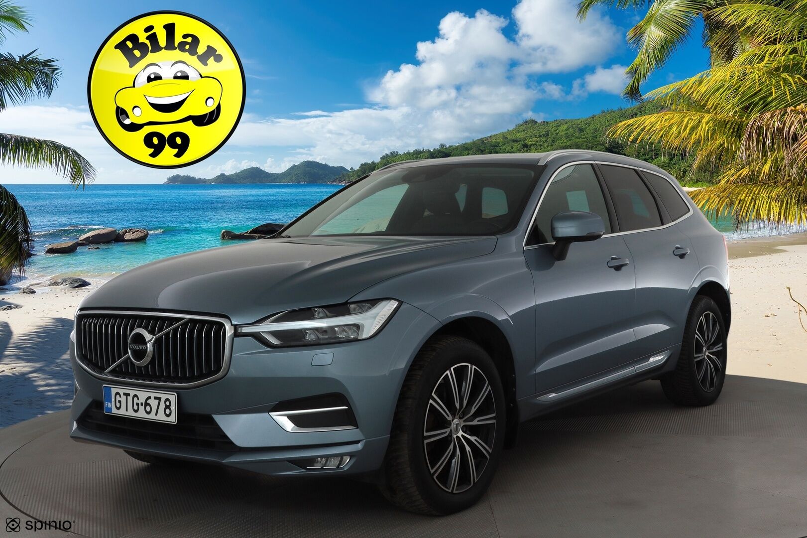 Volvo XC60 2020 B5 AWD MHEV Business Inscription aut * ACC / P.kamera / Full LED / Hierovat muistipenkit / Webasto / Koukku / KeylessGo * - Ilmastoidut nahat / Suomi-auto / Kahdet renkaat aluvanteilla